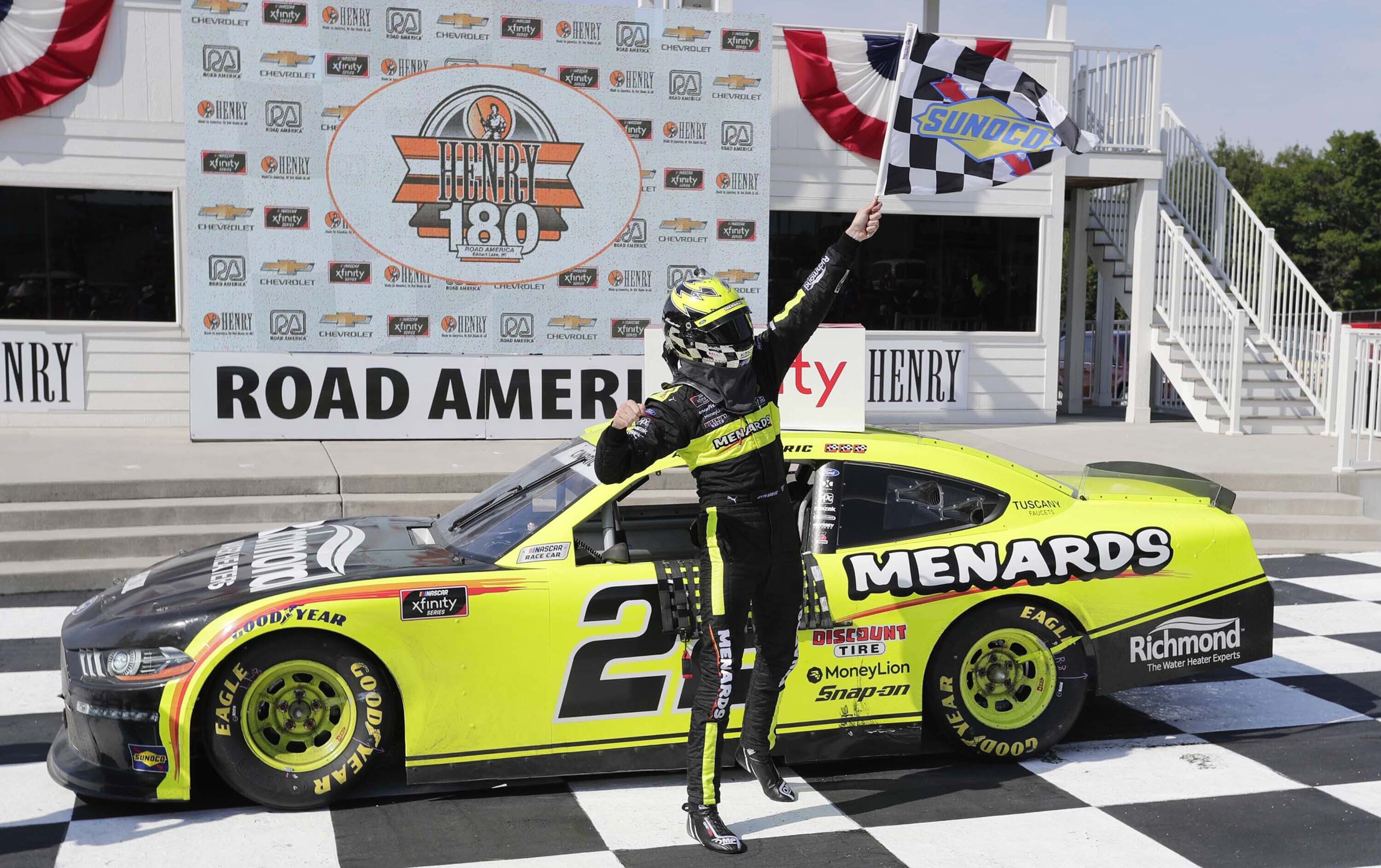 Austin Cindric wins again at Road America AP News