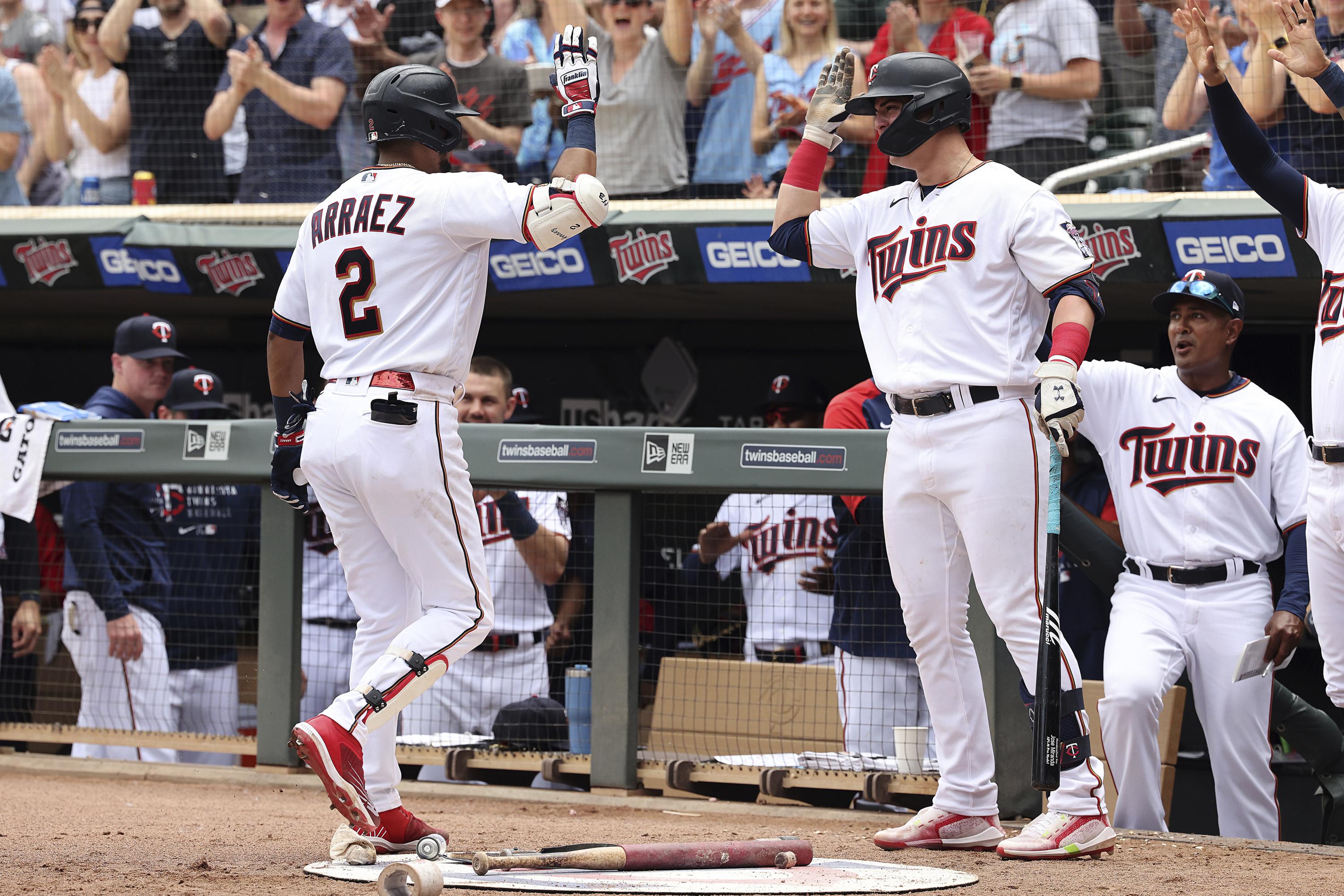 MLB batting leader Arraez hits 1st slam, Twins beat Rays 6-5