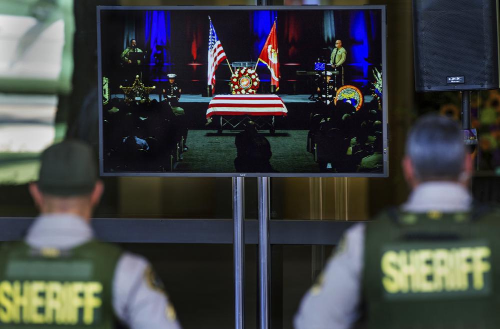 Despiden a marines fallecidos en Afganistan