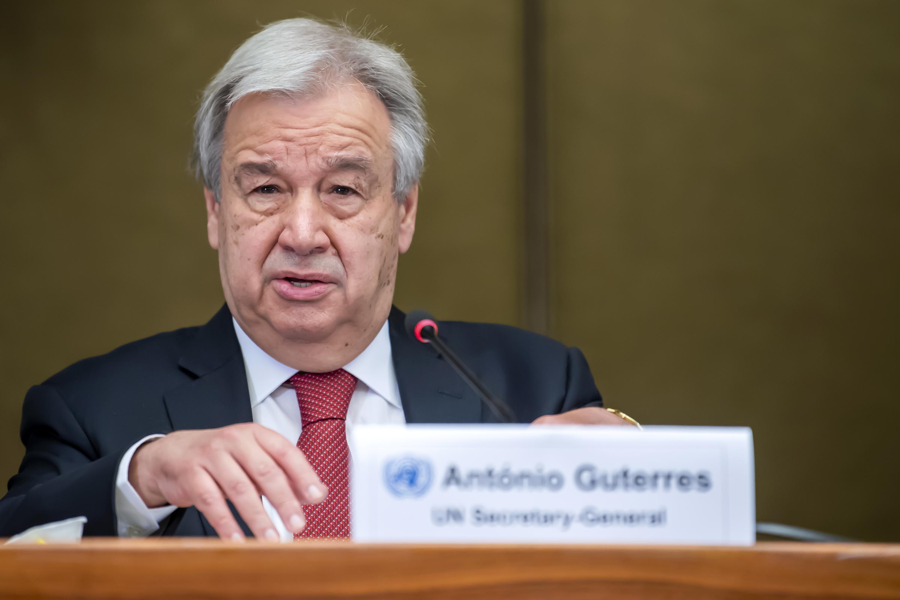 Antonio Guterres Lays Out Vision For Second Term As Un Chief