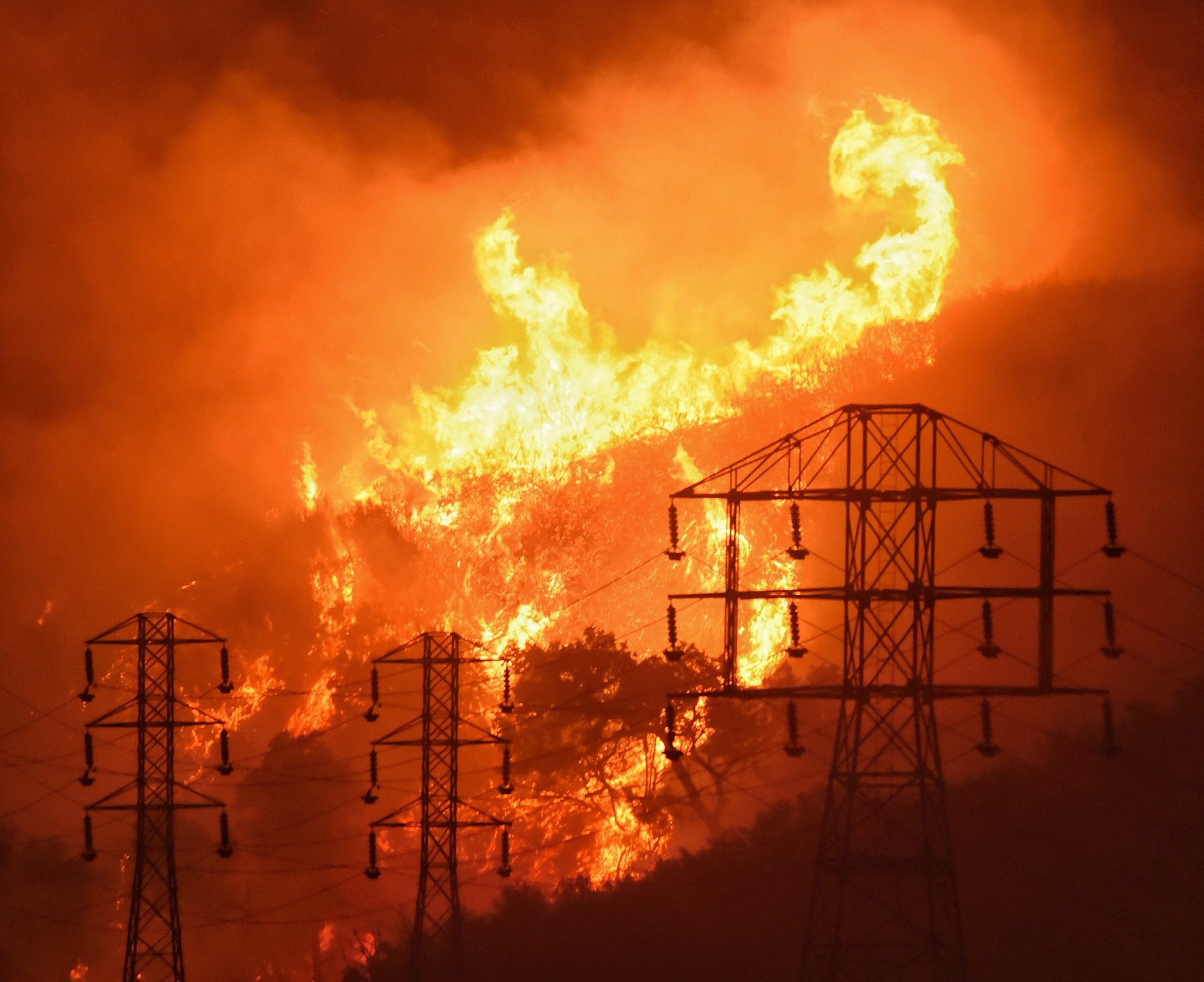 Above-ground power lines grow in risk as climate changes - The Associated Press