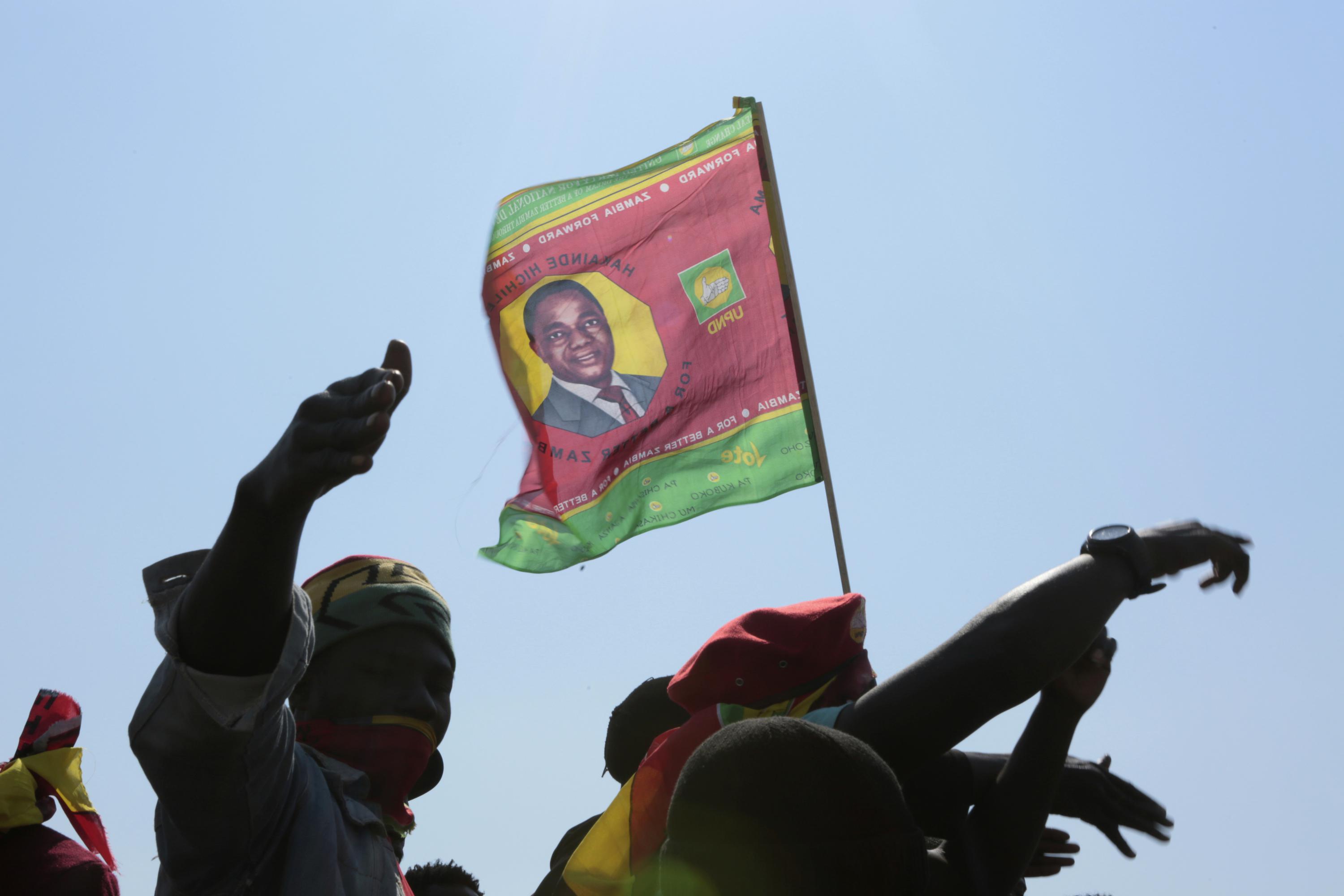 Celebrations as Zambian opposition candidate leads in count