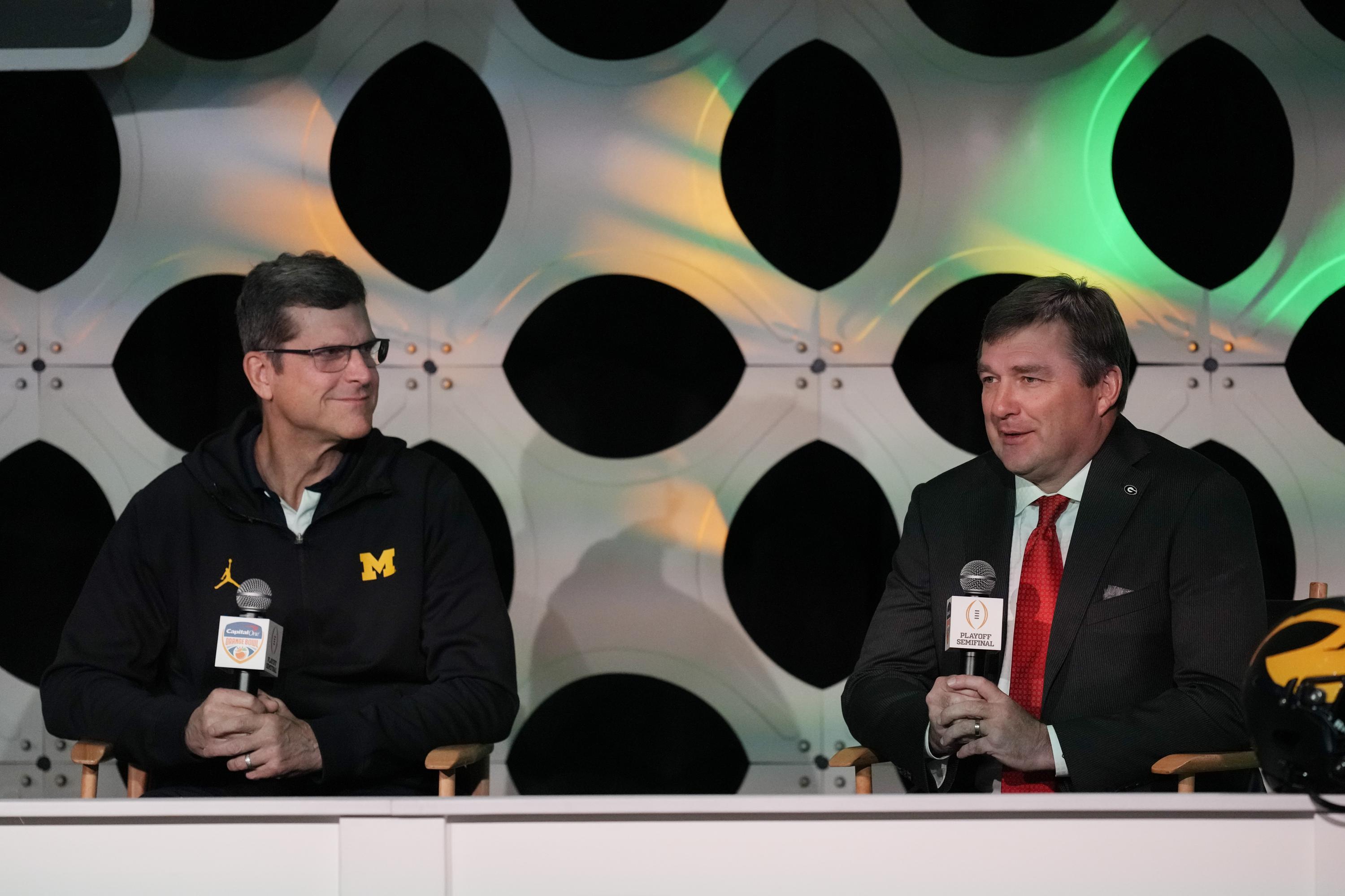 Before Harbaugh, Smart play Orange Bowl they shared birthday AP News