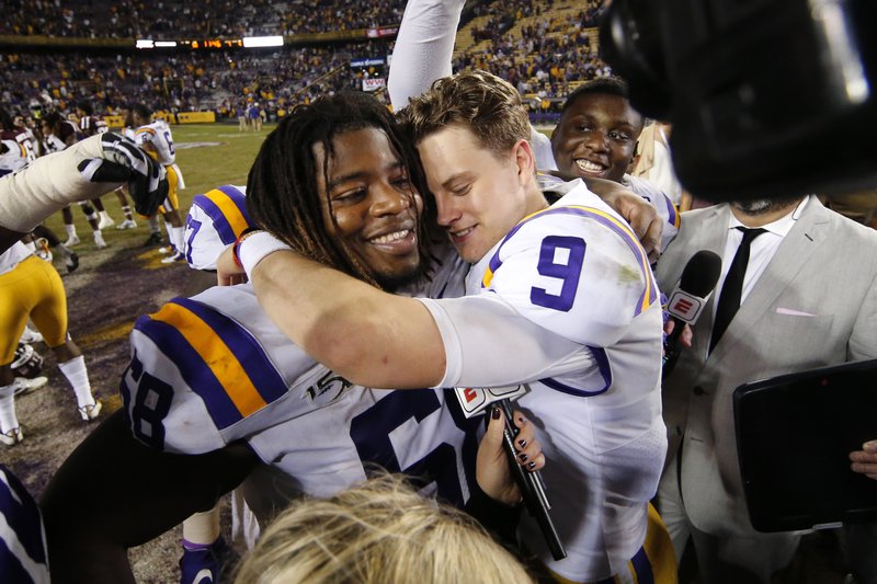 Joe Burreaux Honored His LSU Family with Senior Night Jersey - FanBuzz