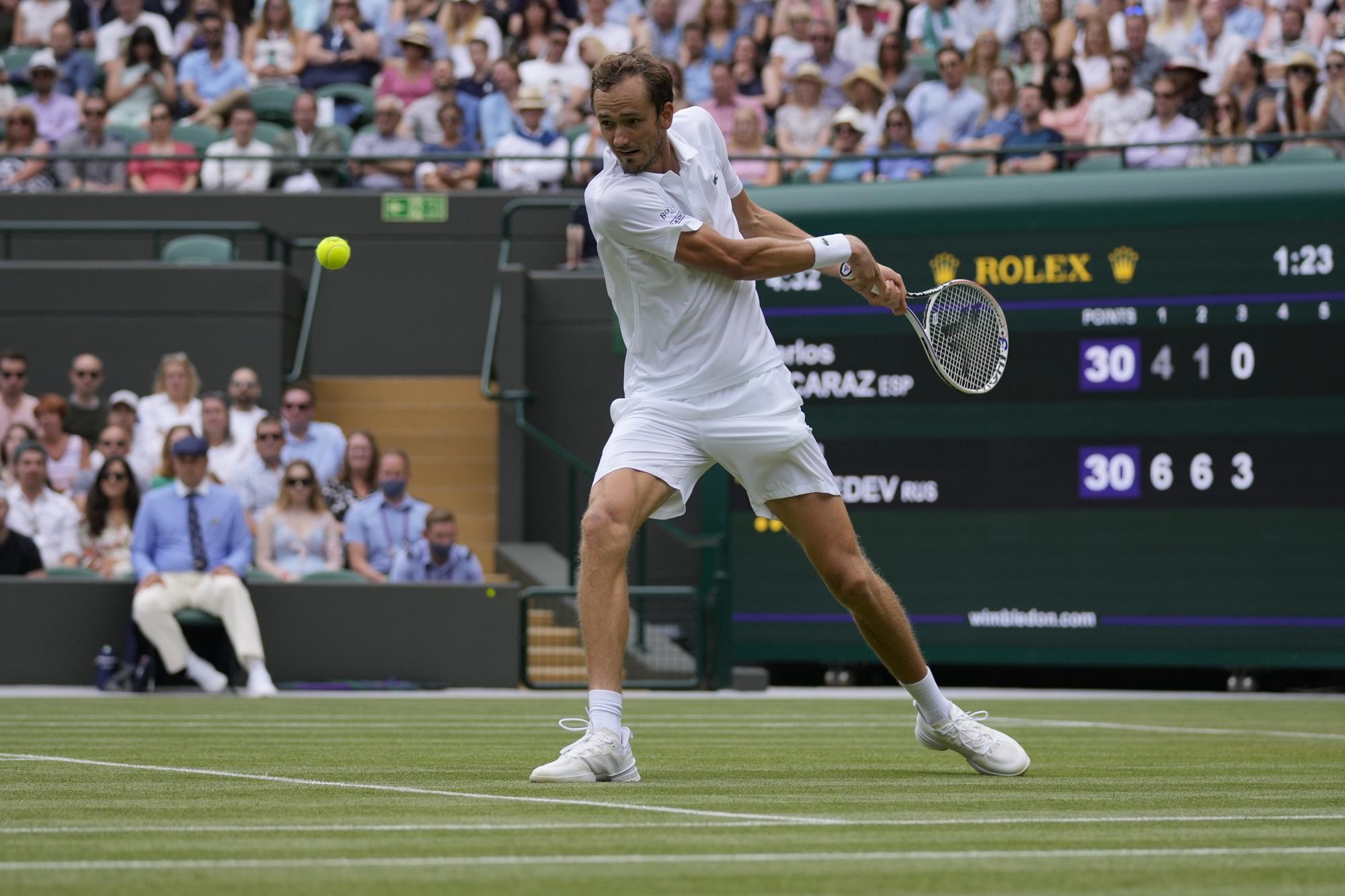 ATP y WTA no otorgarán puntos por Wimbledon | AP News