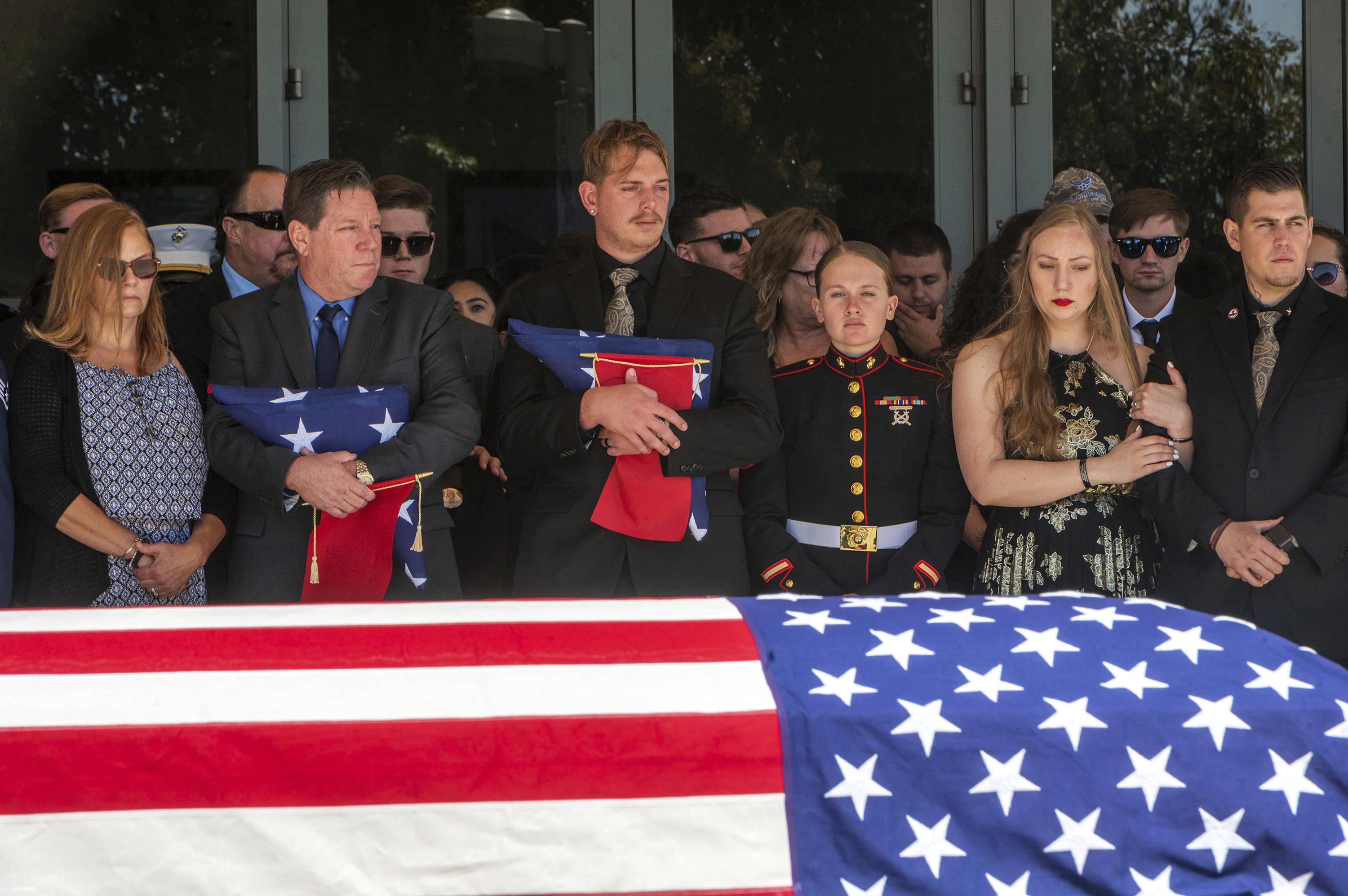 Mourners in California honor 3 Marines killed in Afghanistan – Associated Press
