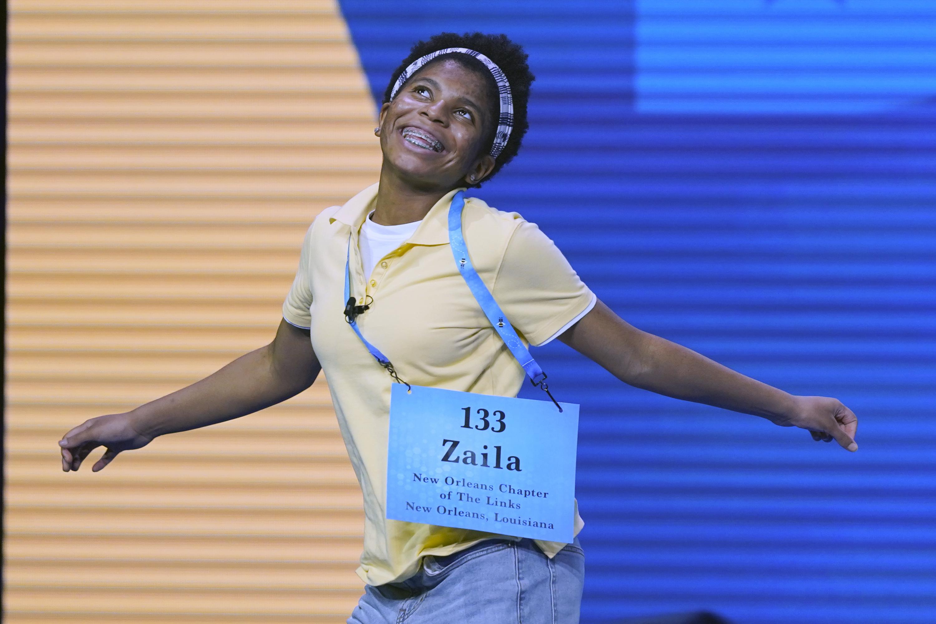 LAKE BUENA VISTA, Fla. (AP) — Zaila Avant-garde understood the significance of what she was doing as she stood on the Scripps National Spelling Bee 