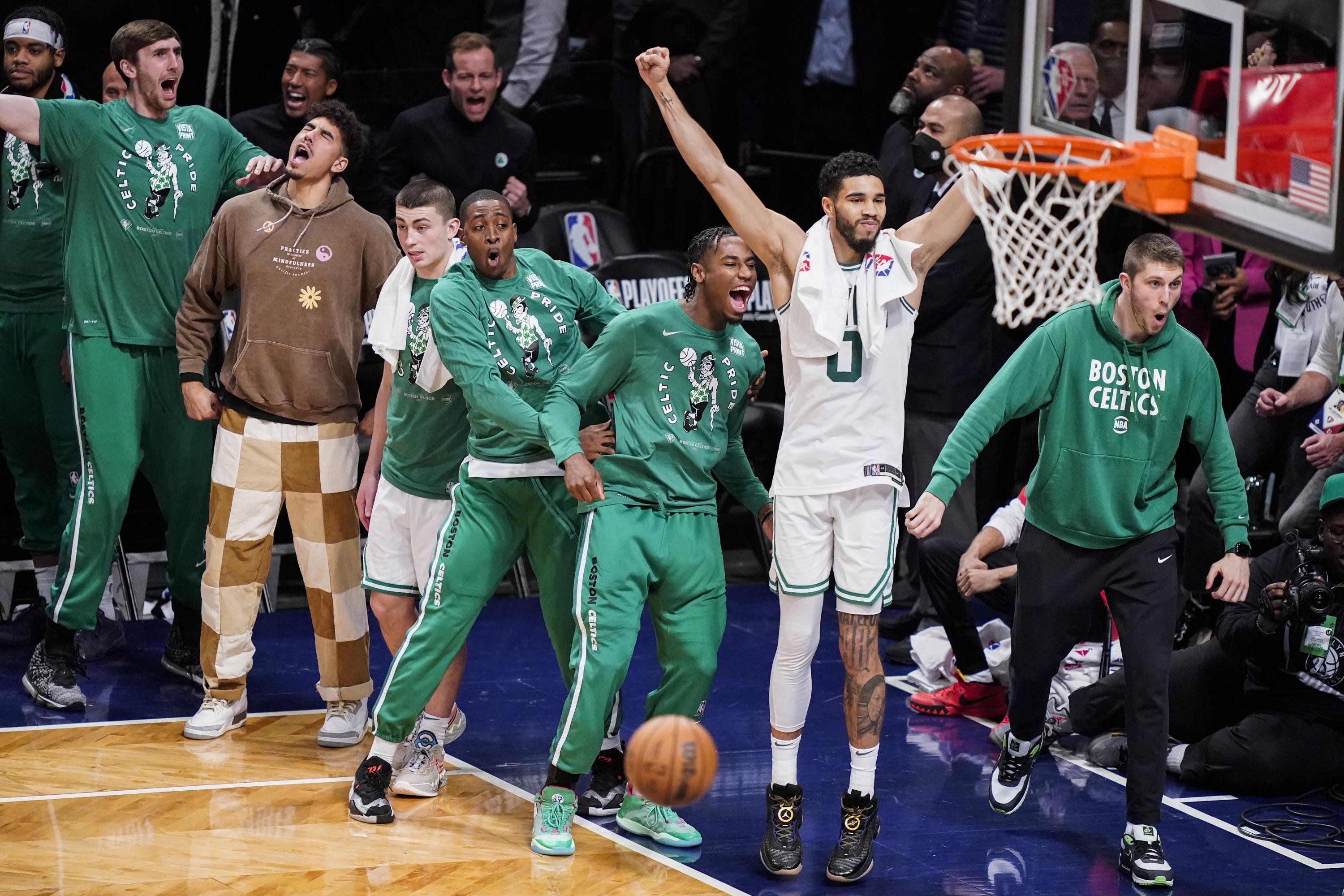 Celtics complete 4game sweep of Nets with 116112 victory AP News