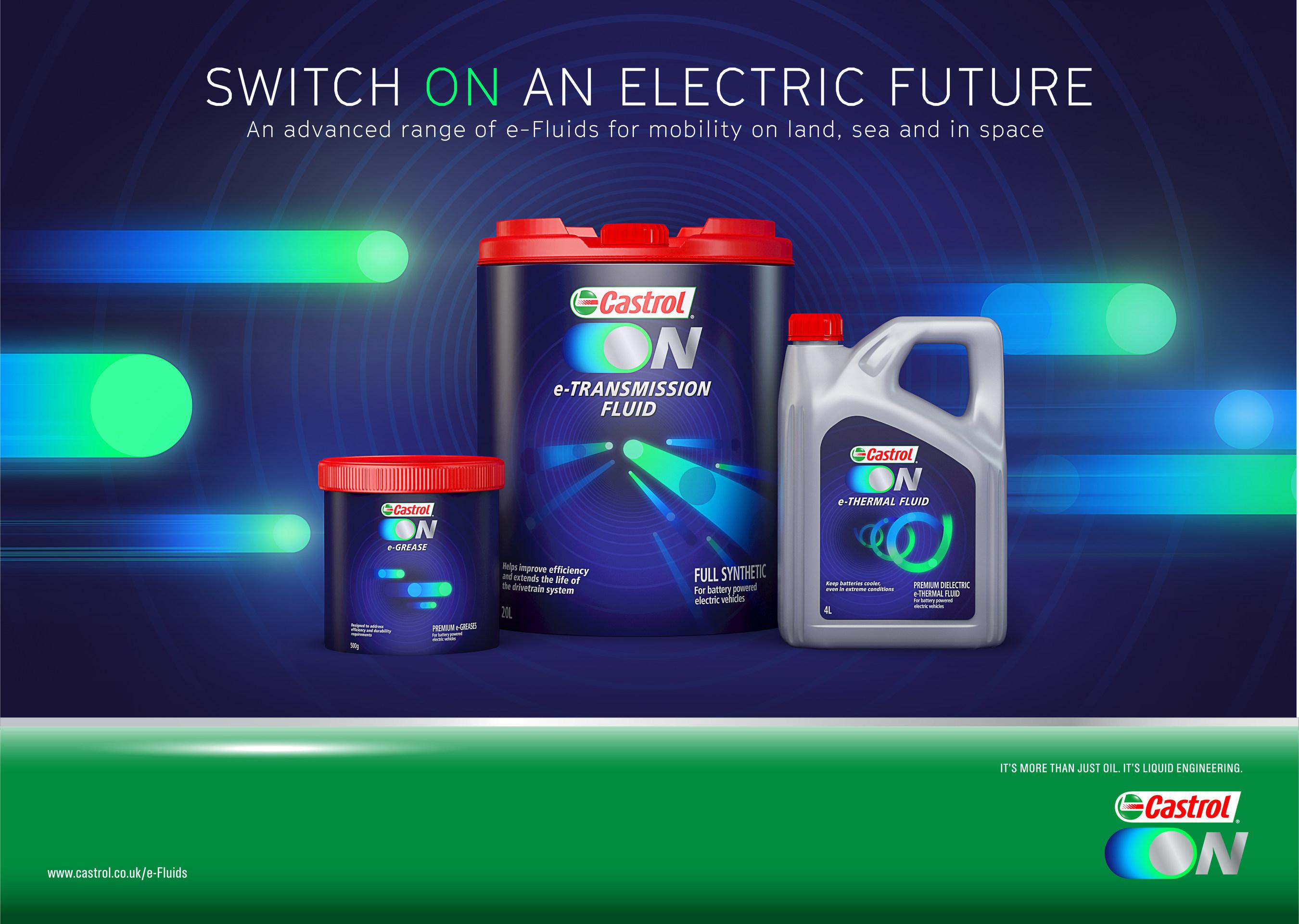 Castrol announces launch of Castrol® ON ™, range of advanced eFluids