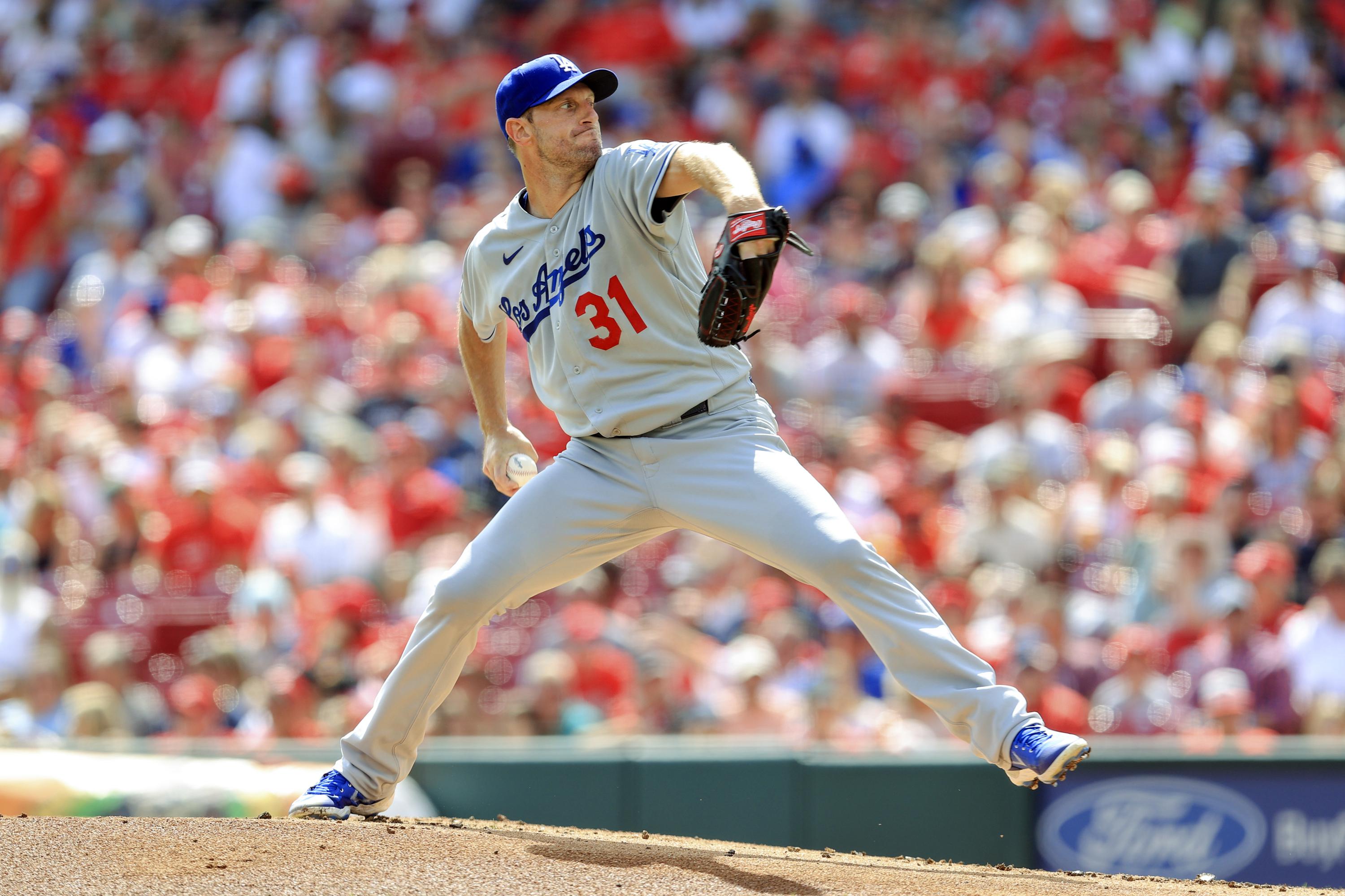 MLB ERA leader Scherzer dominates again, Dodgers beat Reds AP News