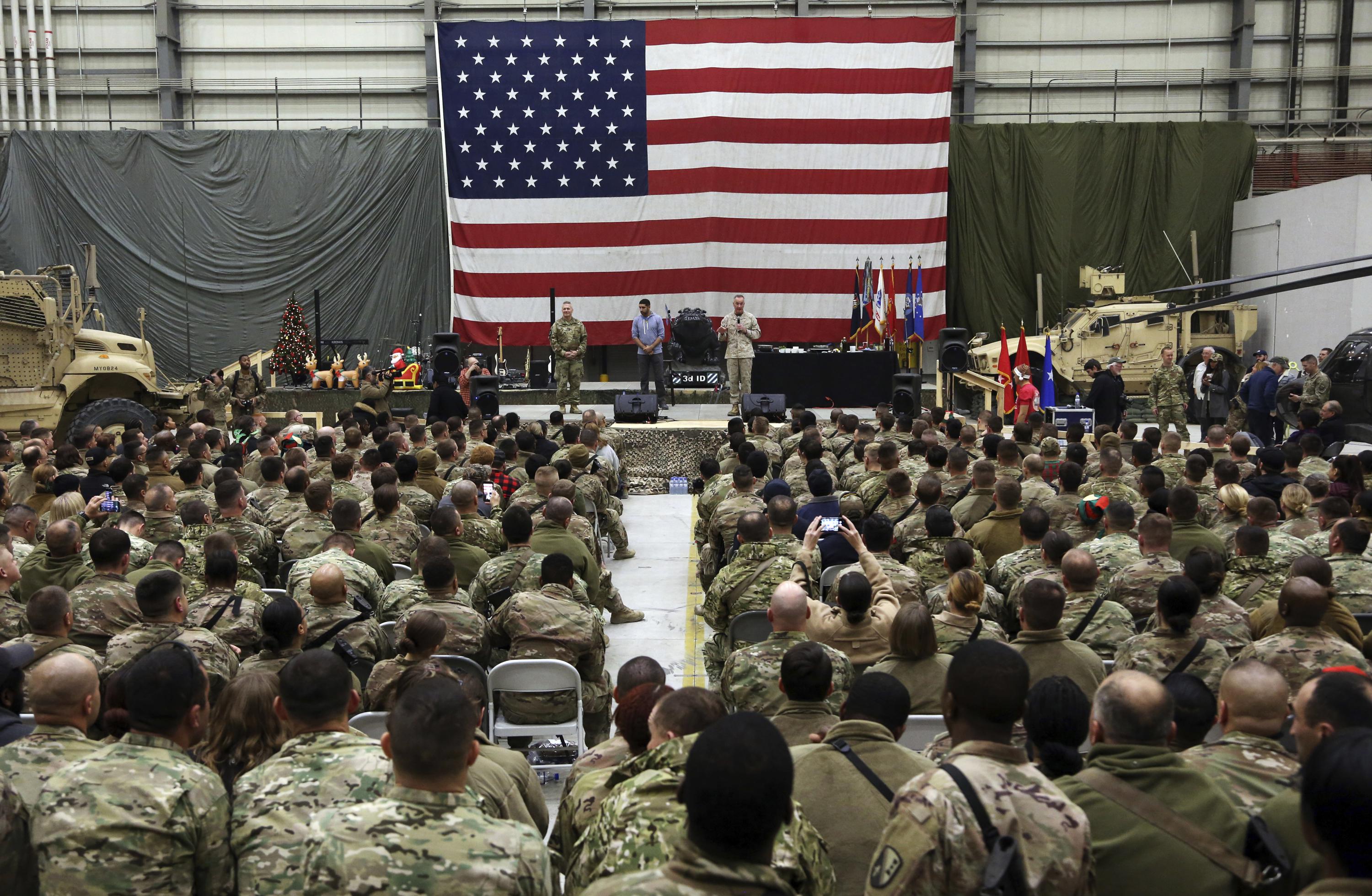 US troops in Afghanistan begin packing gear in pullout prep