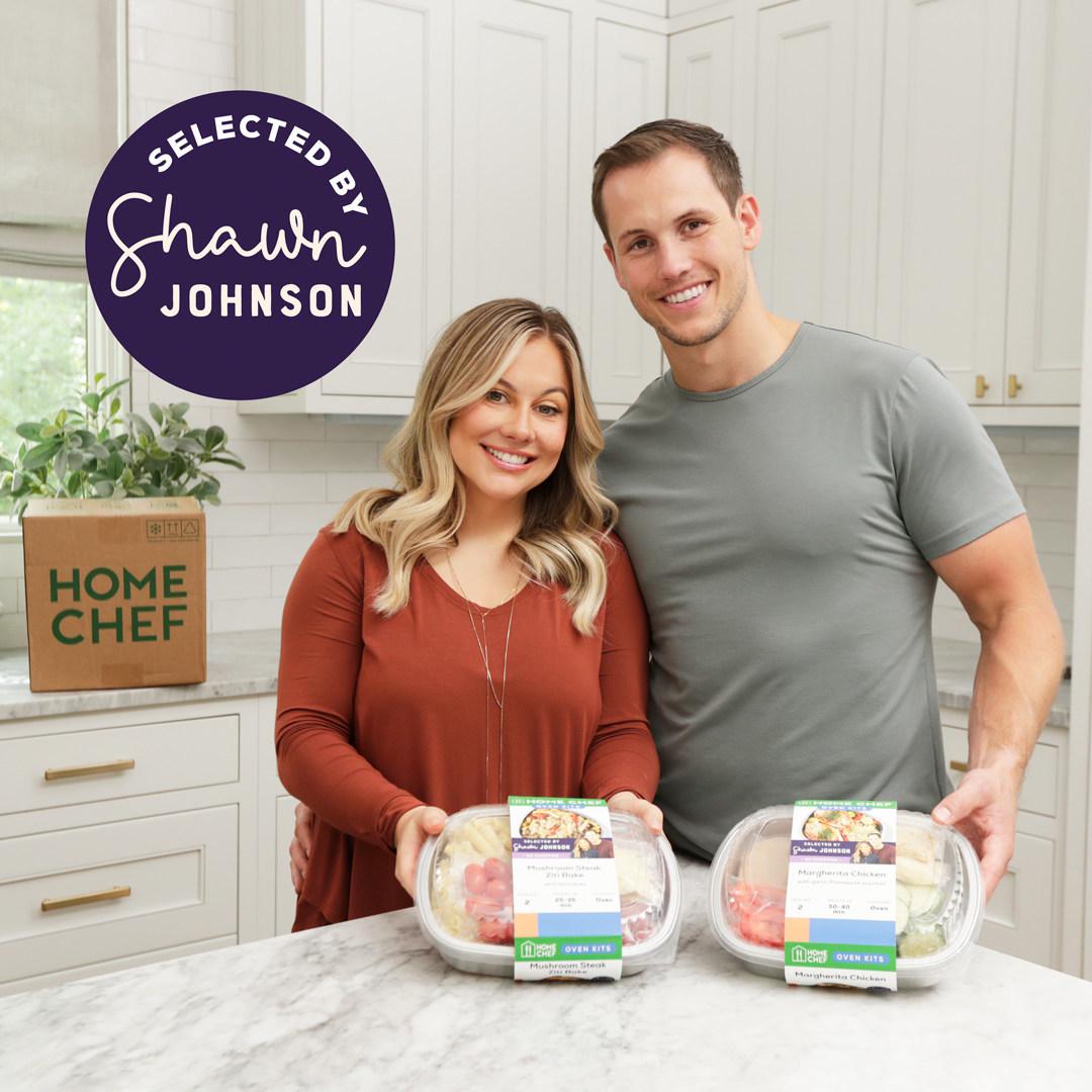 Home Chef and US Gymnast Shawn Johnson East Launch Her Favorite Recipes