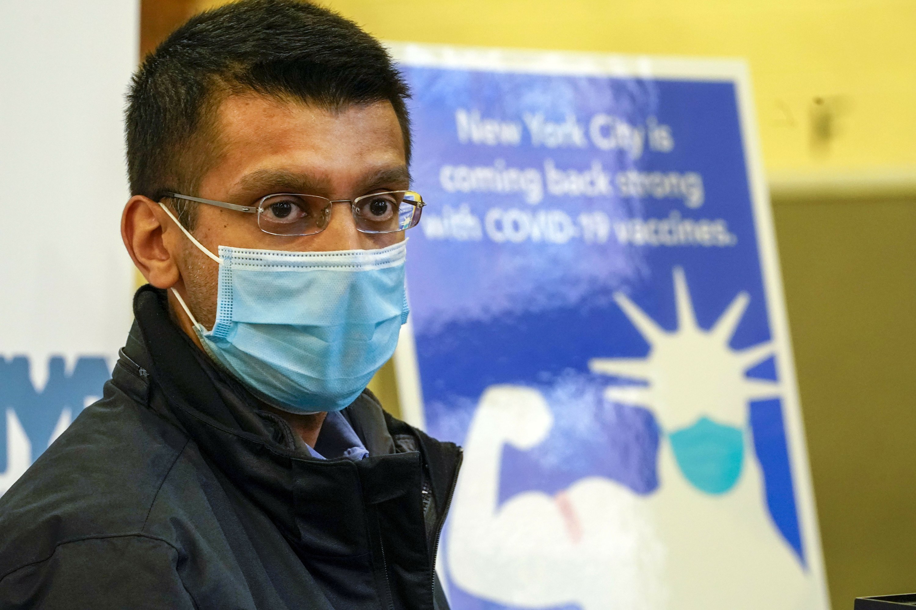 NYC health commissioner says he's tested positive for virus AP News