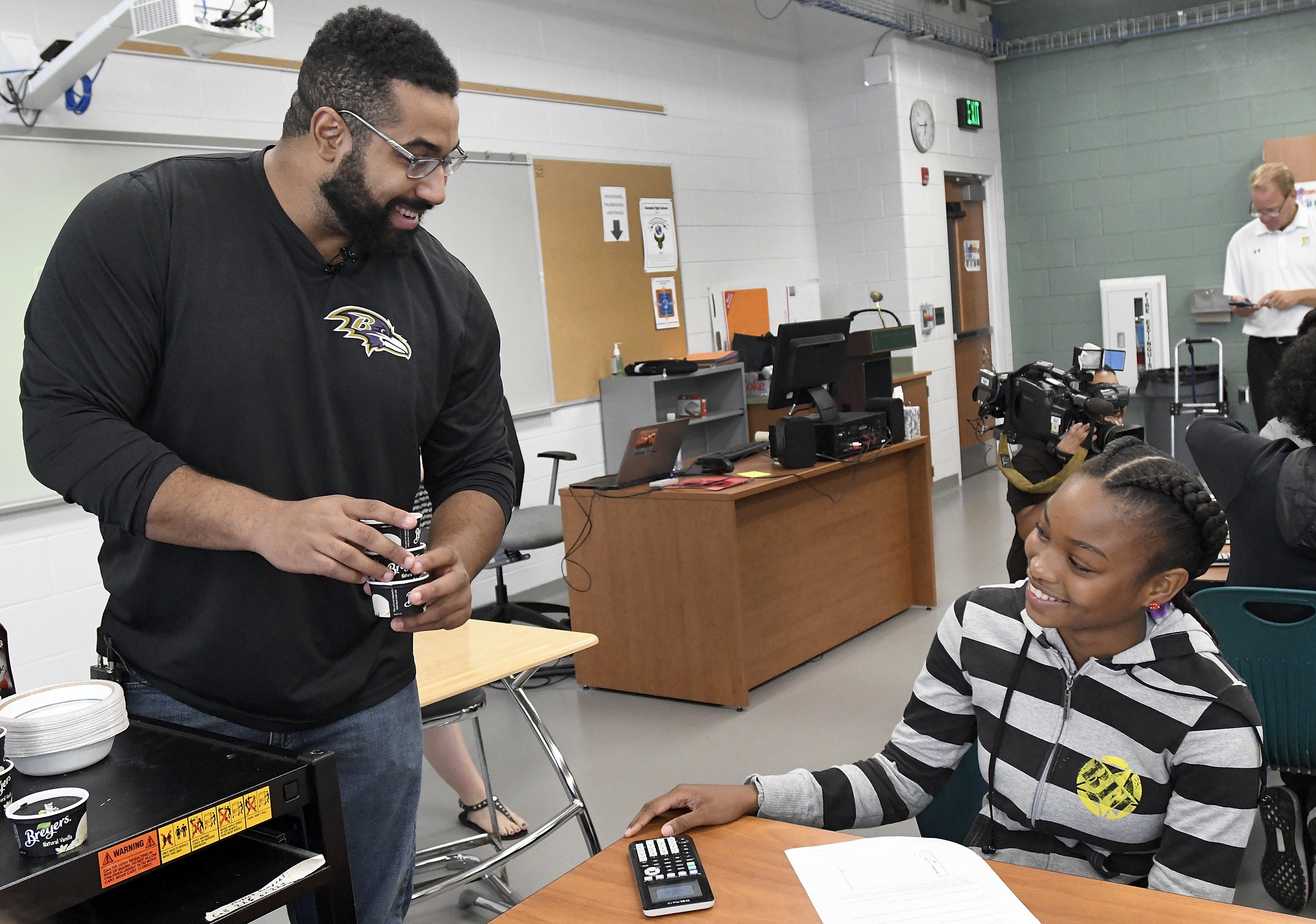 Former NFL Player For Baltimore Ravens is Now a Math Professor at MIT