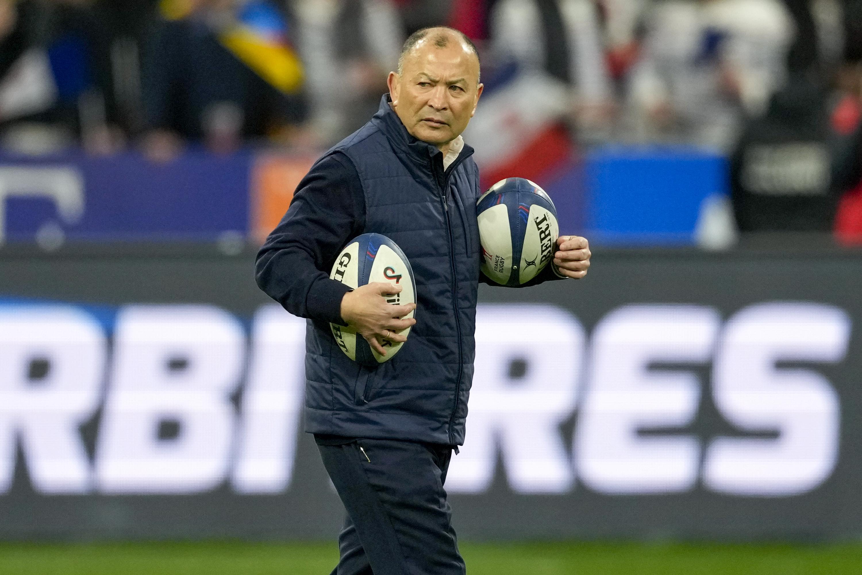 Pas de grande surprise: le manager de rugby anglais Jones sous les projecteurs