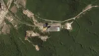 This satellite picture by Planet Labs PBC shows activity at a launch pad at the Sohae Satellite Launching Station near Tongchang-ri, North Korea, Tuesday, May 30, 2023. Satellite images taken Tuesday analyzed by The Associated Press showed activity at a main pad at North Korea's Sohae Satellite Launching Station – suggesting the satellite's blast off would be soon. (Planet Labs PBC via AP)