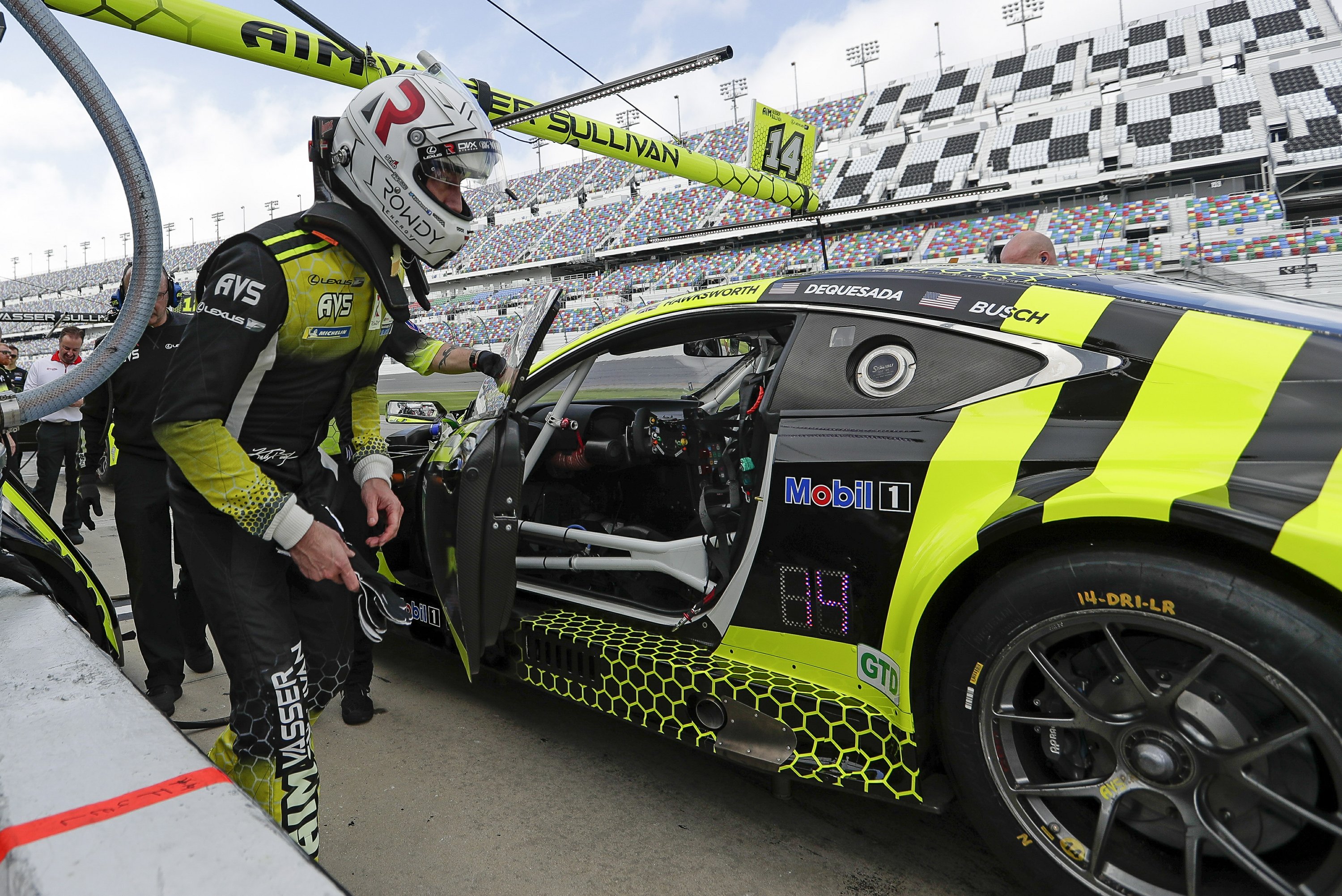 Kyle Busch brings the Rowdy show to the Rolex 24 at Daytona | AP News