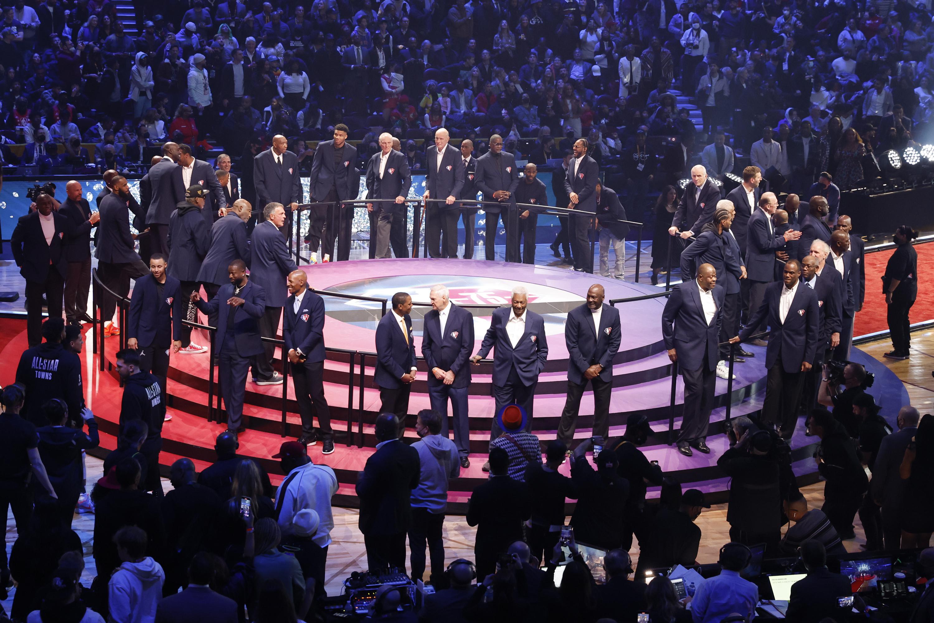 El equipo 75 aniversario NBA