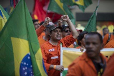 Brazil Oil Workers Clash With Petrobras In 18 Day Strike