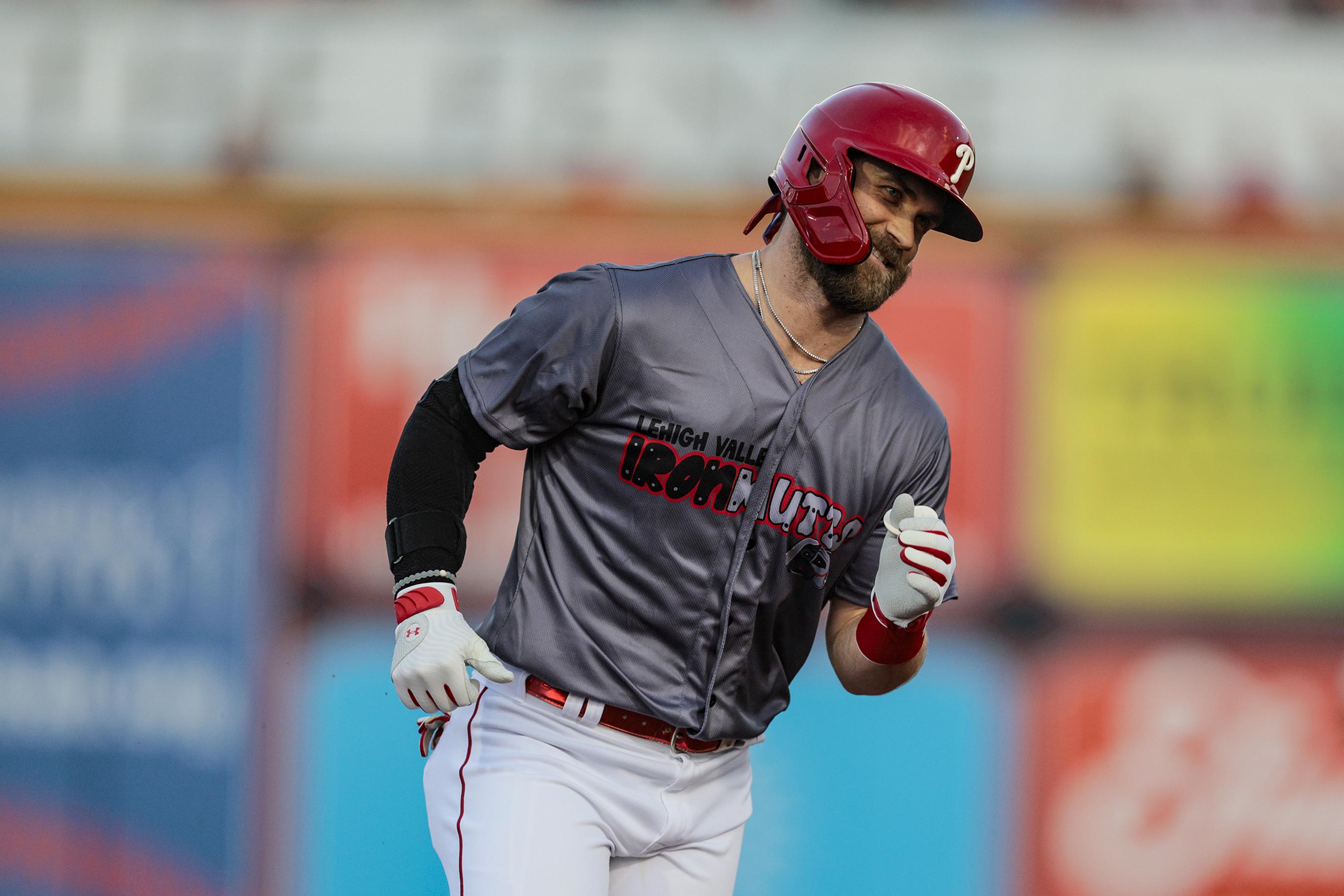 Phillies Harper Homers Twice In Triple A Rehab Game Ap News