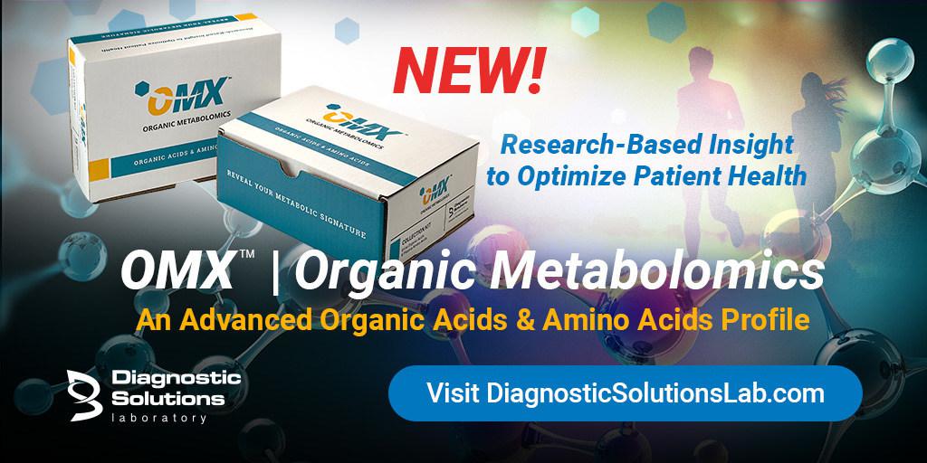Diagnostic Solutions Laboratory Launches New OMX™ Organic Metabolomics