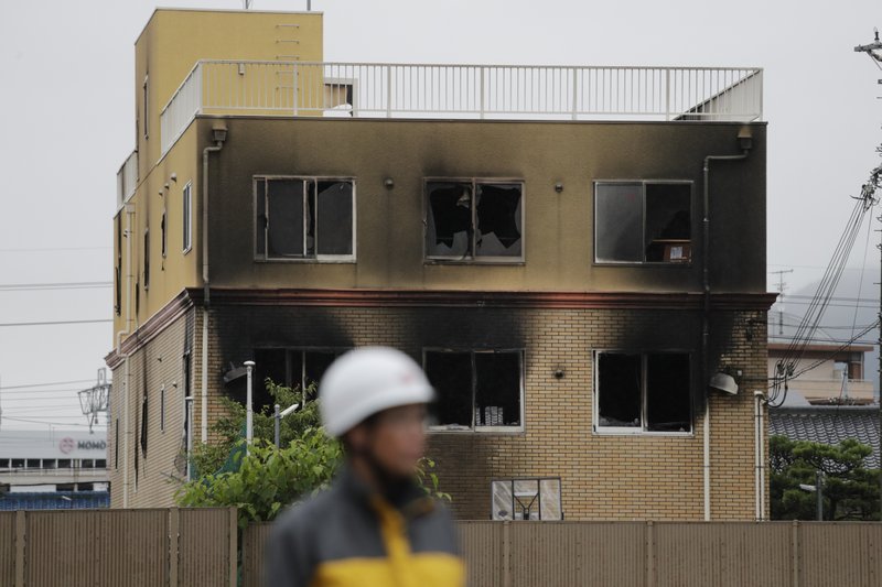 Man Shouting You Die Kills 33 In Japan Anime Studio Fire - 