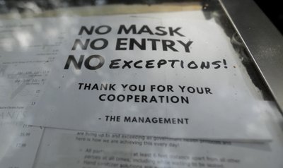 texas restaurant no masks