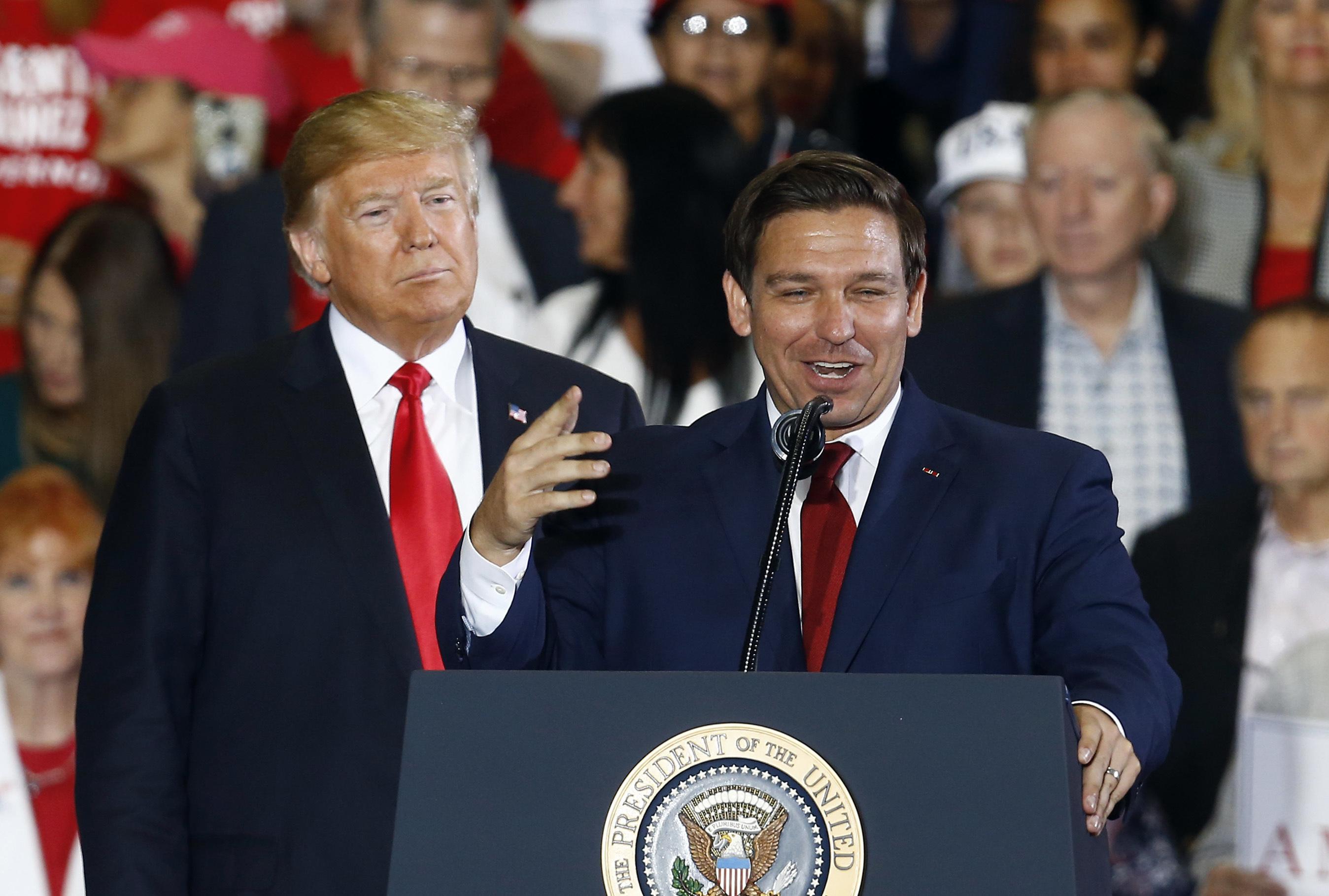 Trump vs. DeSantis A simmering rivalry bursts into view AP News