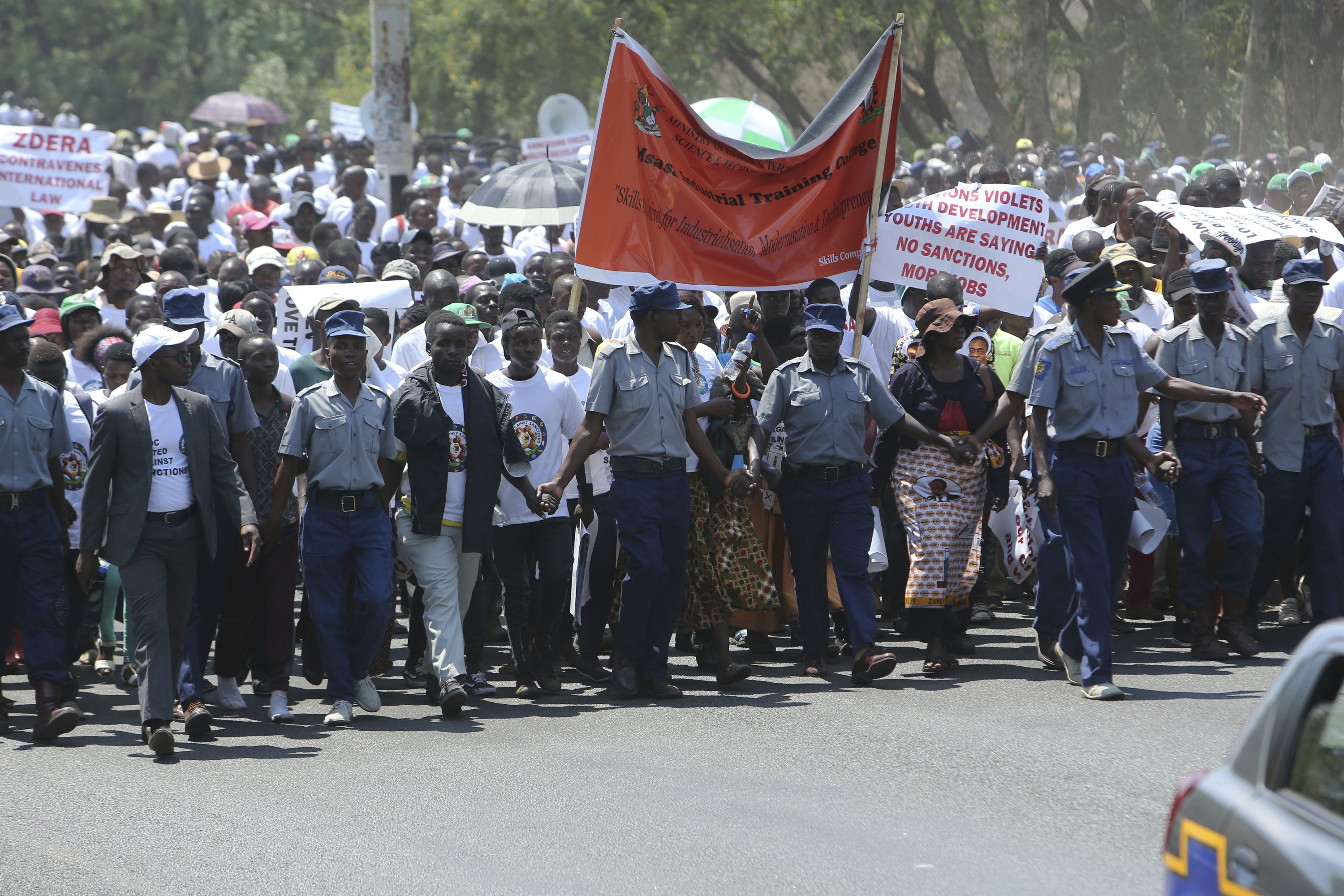 Hundreds Rally During Zimbabwes New Anti Sanctions Holiday 8592