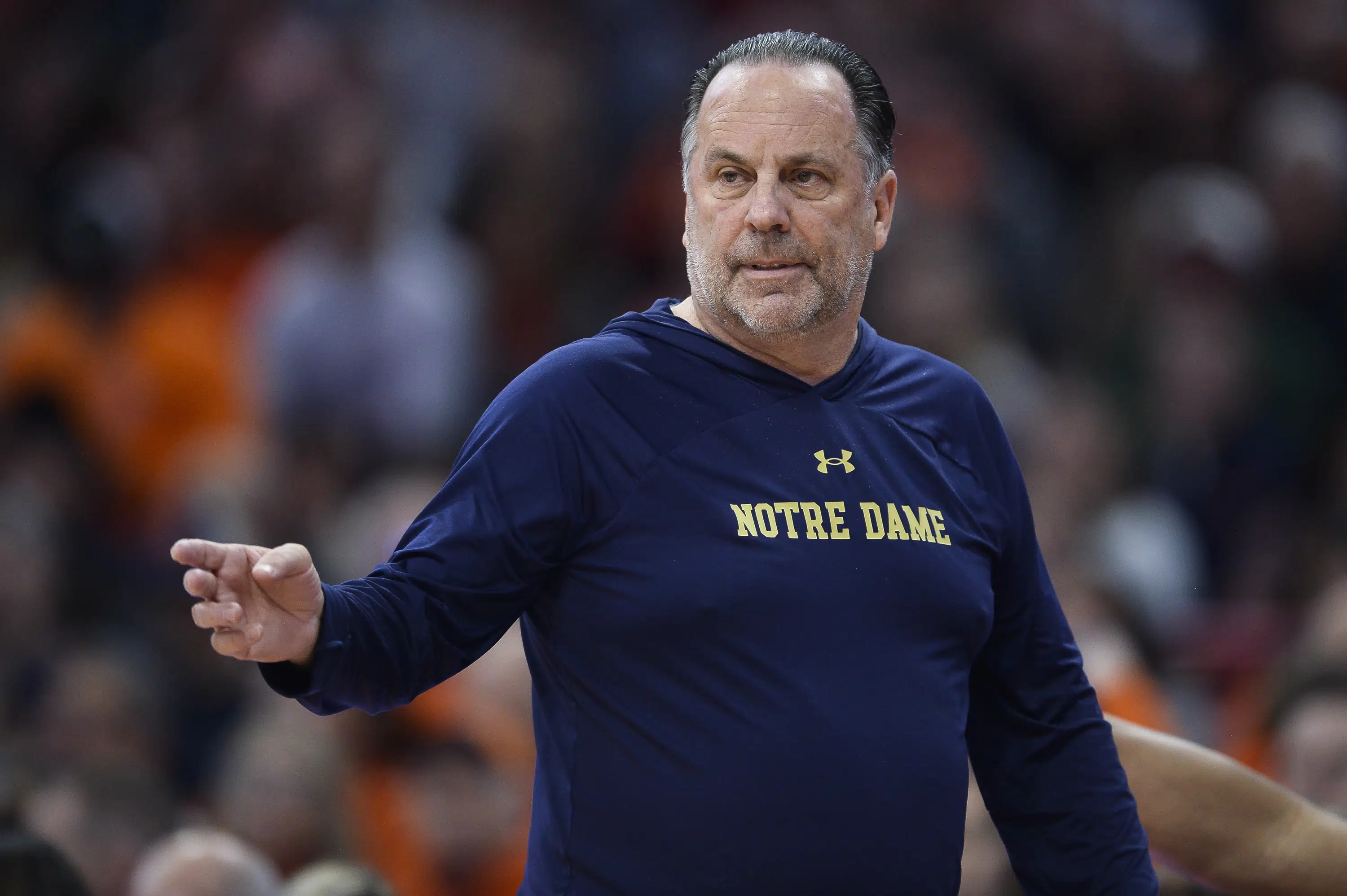 Notre Dame coach Mike Brey stepping down after this season | AP News