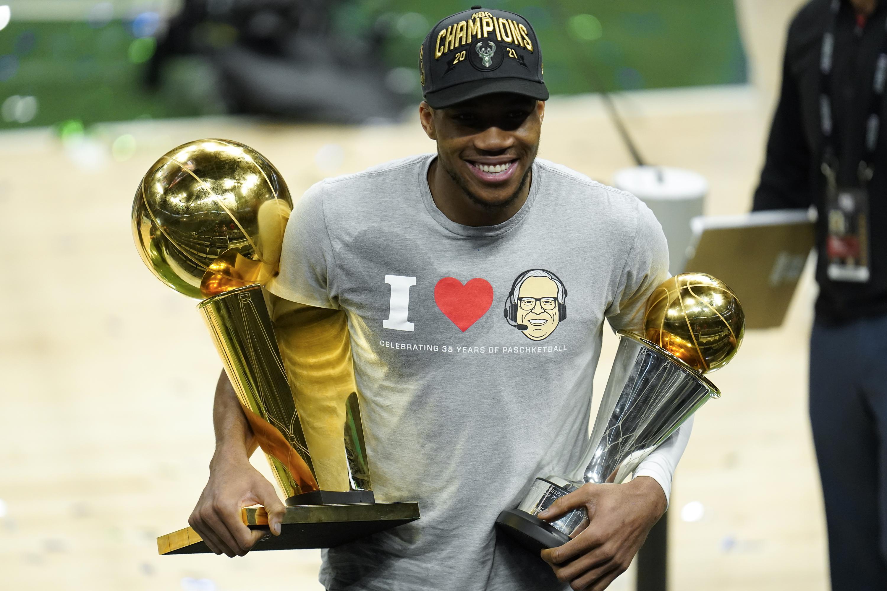 Title rewards Antetokounmpo's decision to commit to Bucks