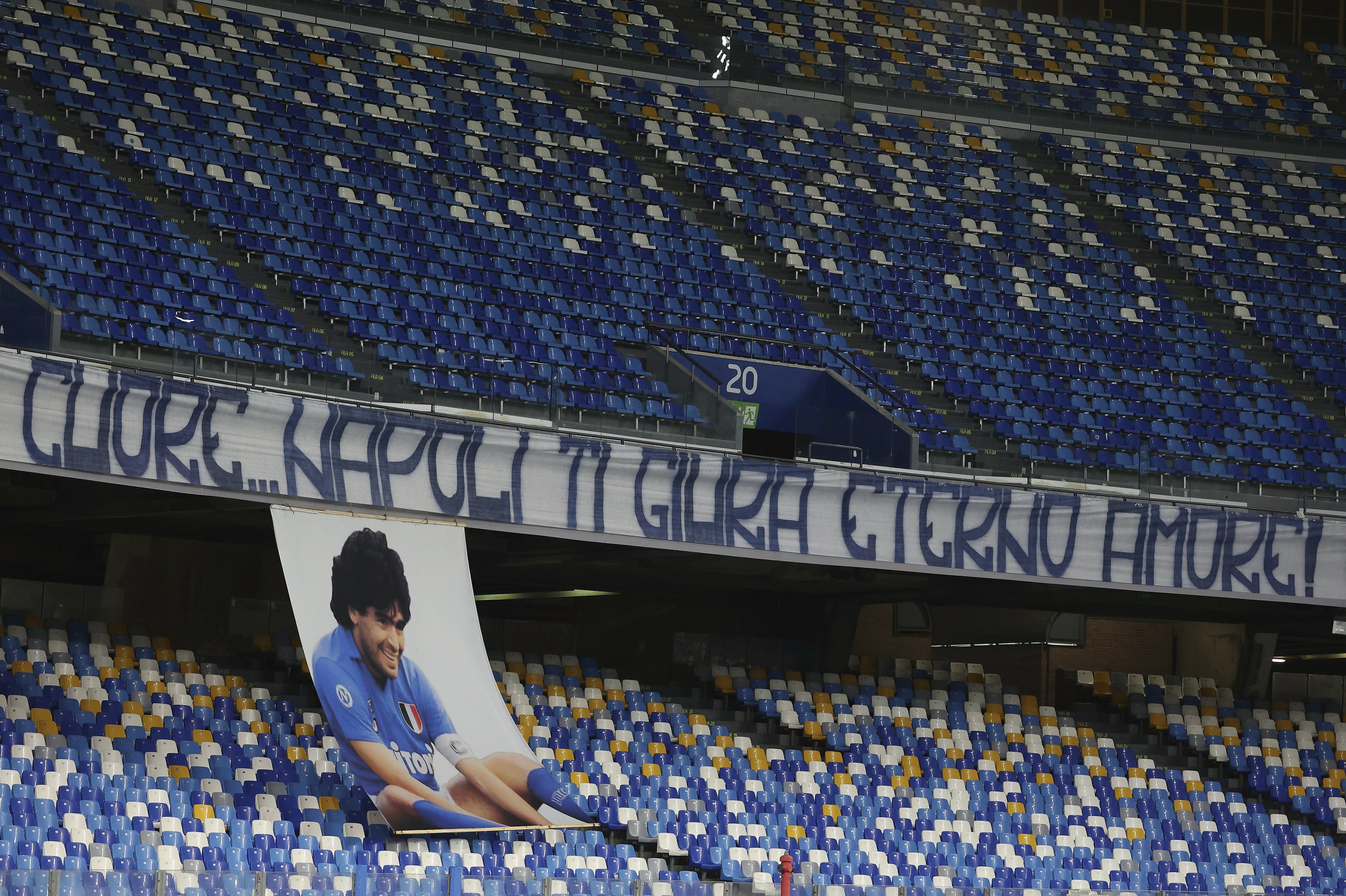 Players of HNK Rijeka acknowledge the fans after the UEFA Europa