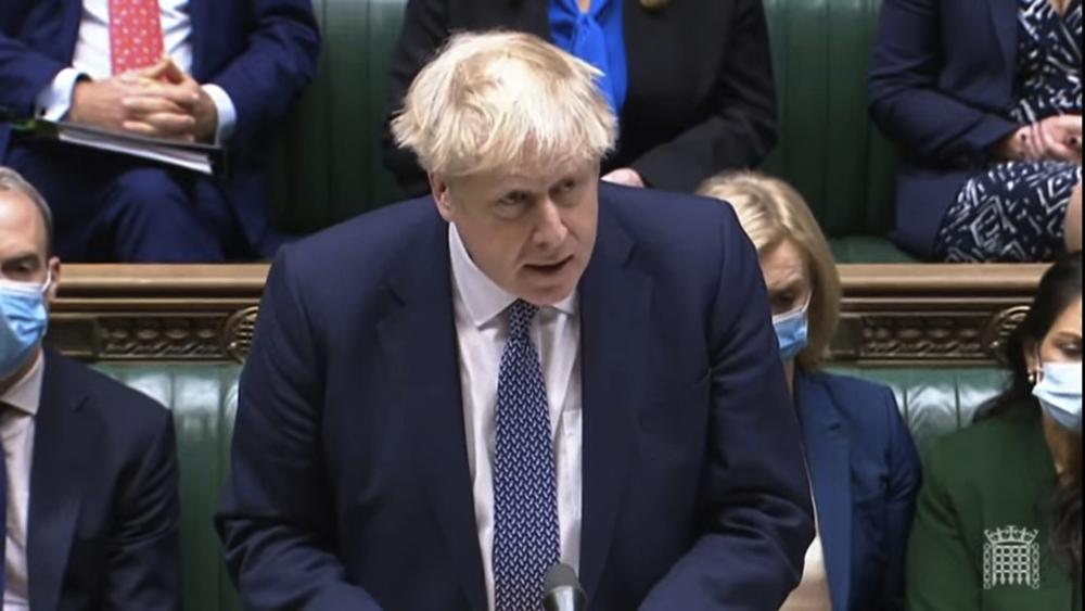 UK’s Johnson apologizes for attending lockdown party