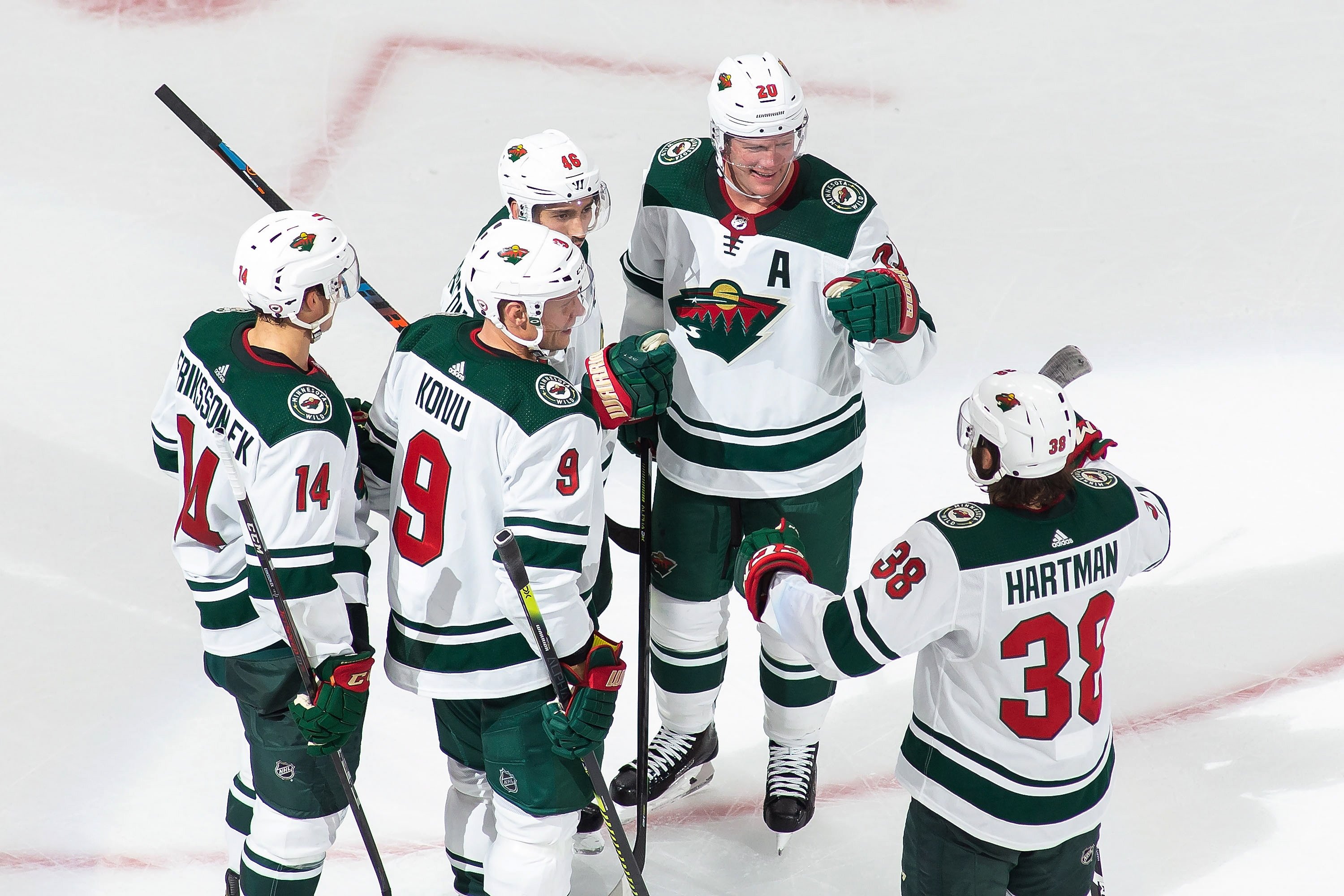 Spurgeon scores 2, Stalock gets shutout as Wild top Canucks | AP News