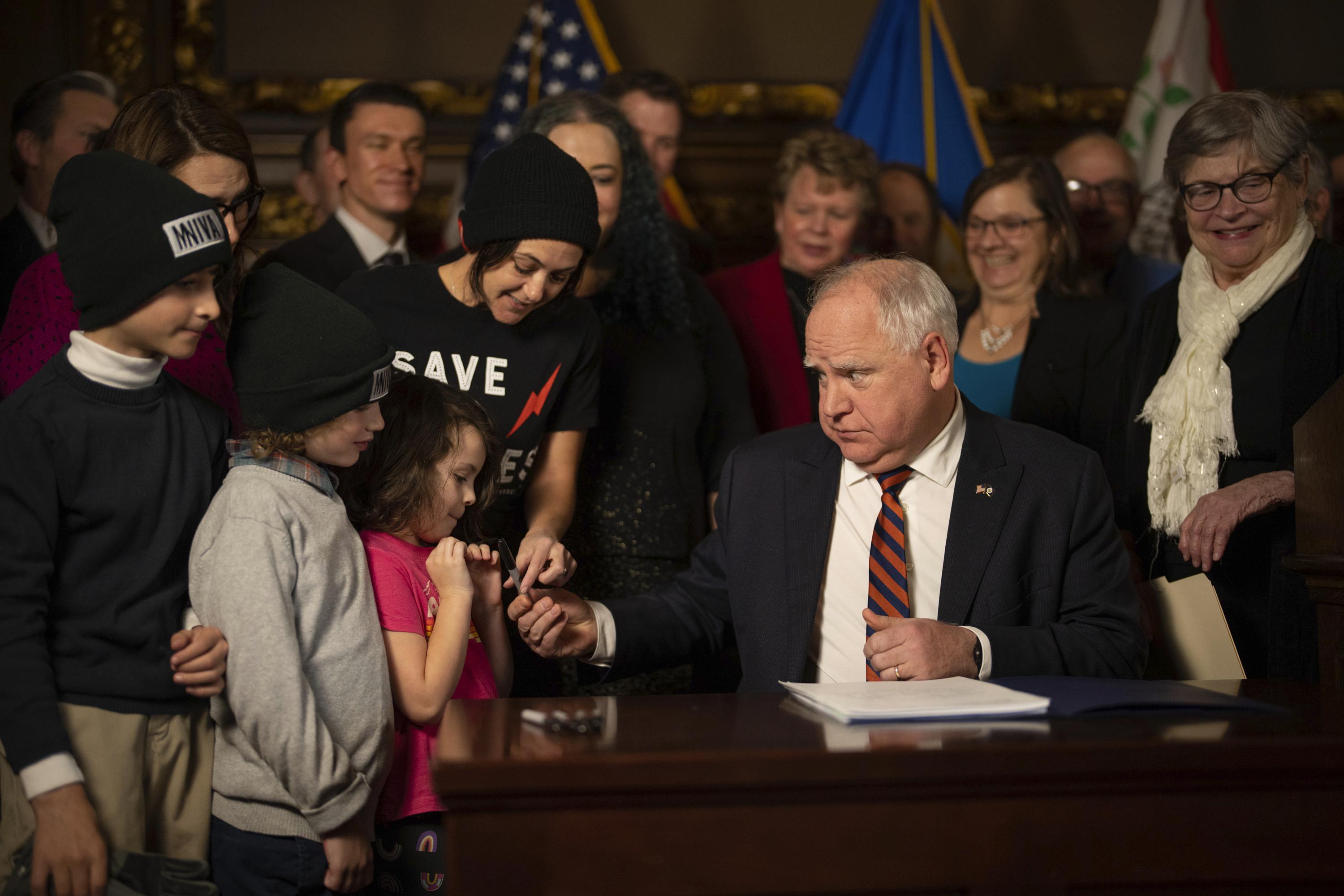 Tax relief bill gets Minnesota governor's 1st signature AP News