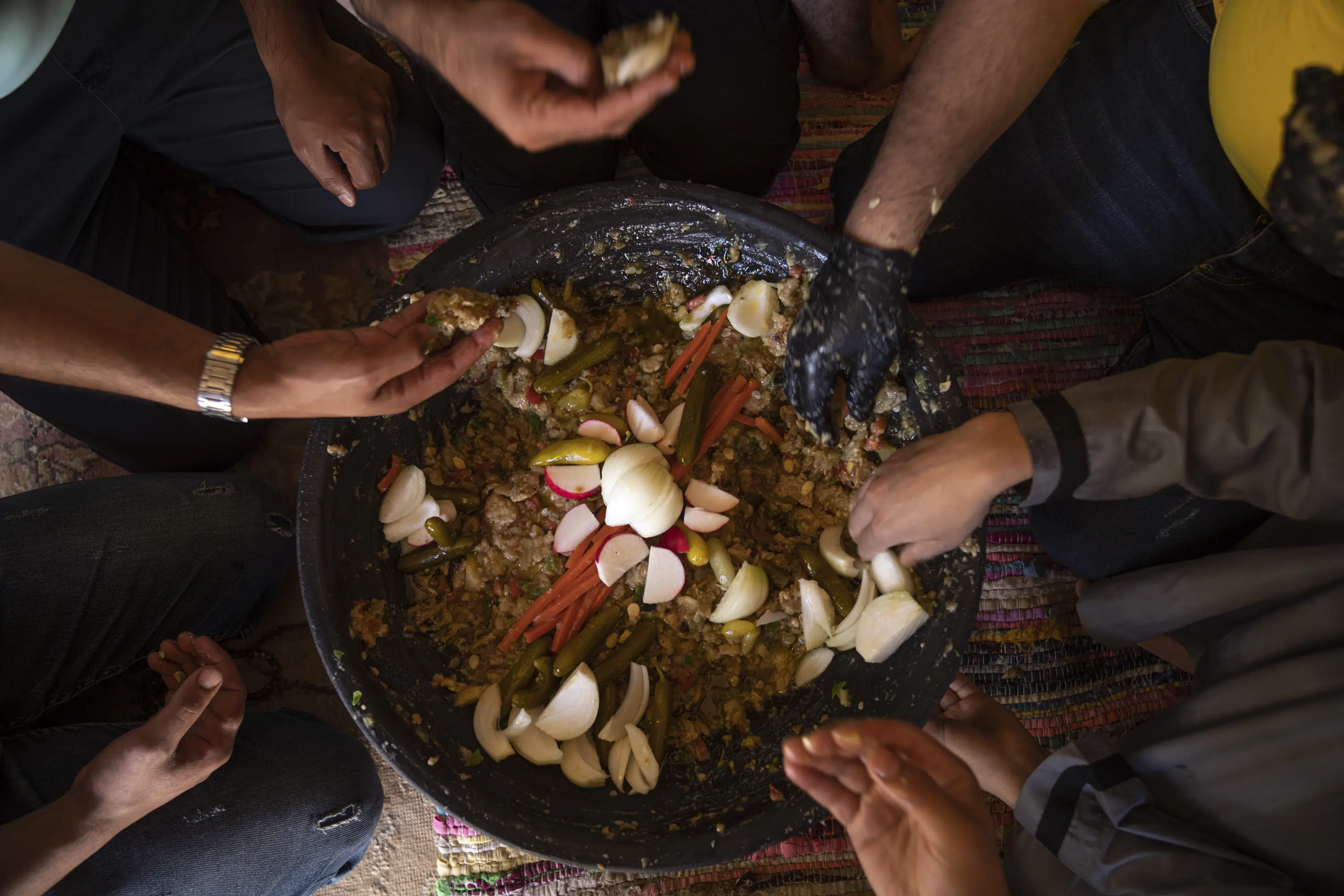 Gaza Strip’s Palestinians polarized by unorthodox watermelon delicacy