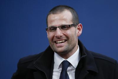 El primer ministro de Malta,  Robert Abela, en una cumbre en Bruselas, el 21 de febrero del 2020.  (Ludovic Marin, Pool Photo via AP)