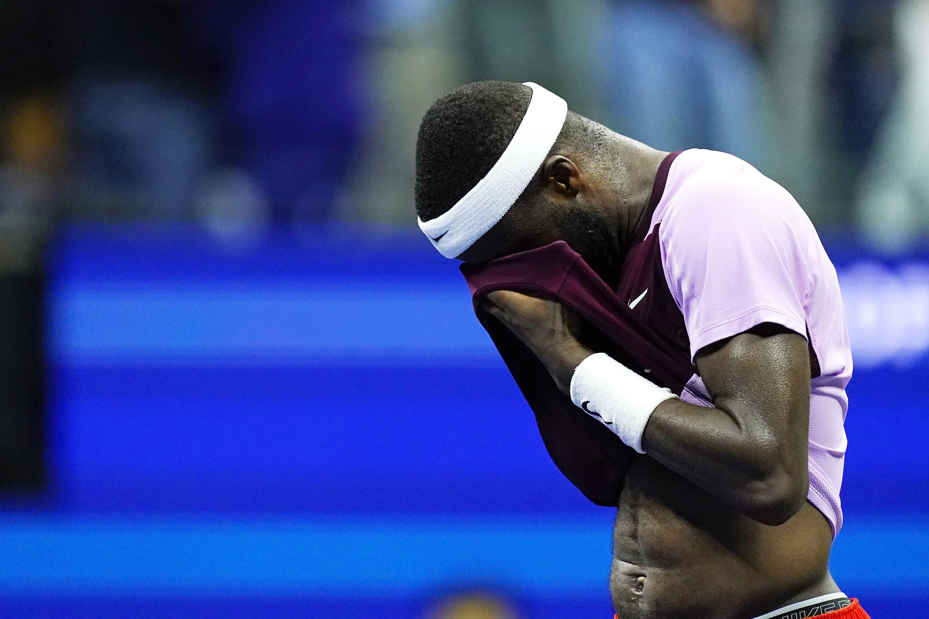 Tiafoe cant continue rare run at US Open for American man AP News