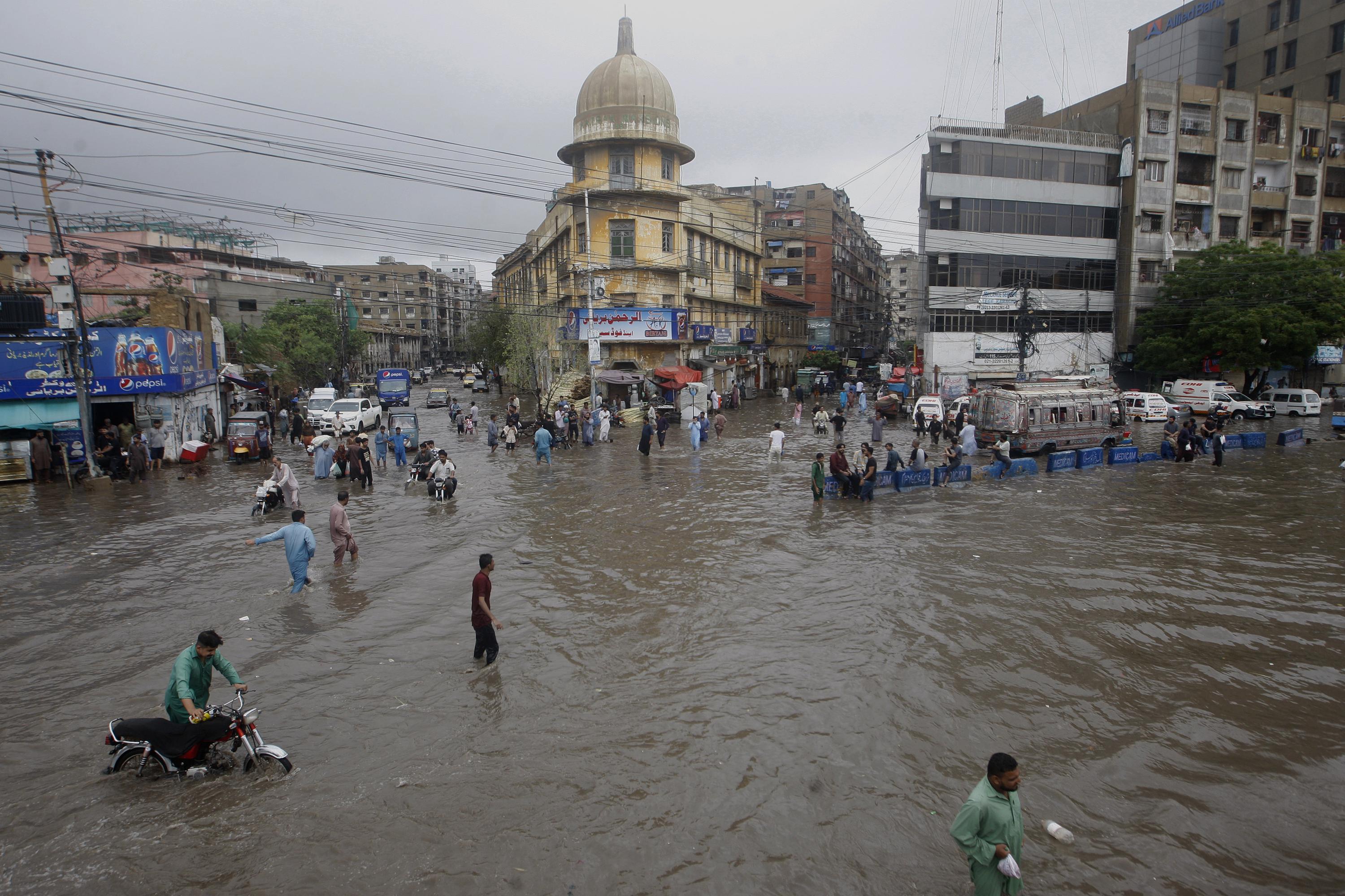 Monsoon rains kill 150 in less than a month in Pakistan AP News