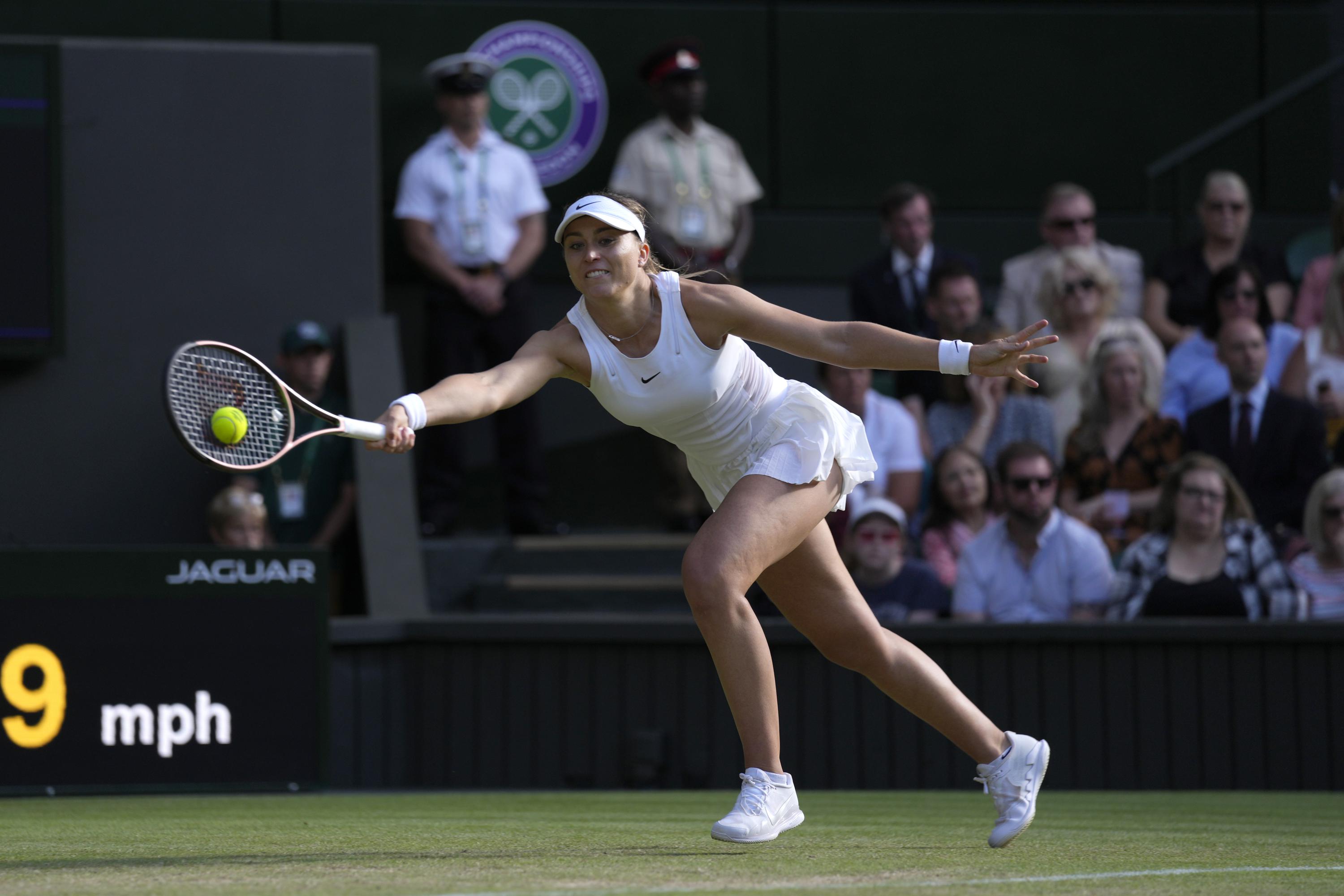 Actualizaciones de Wimbledon |  Padusa vence a la bicampeona Kvitova