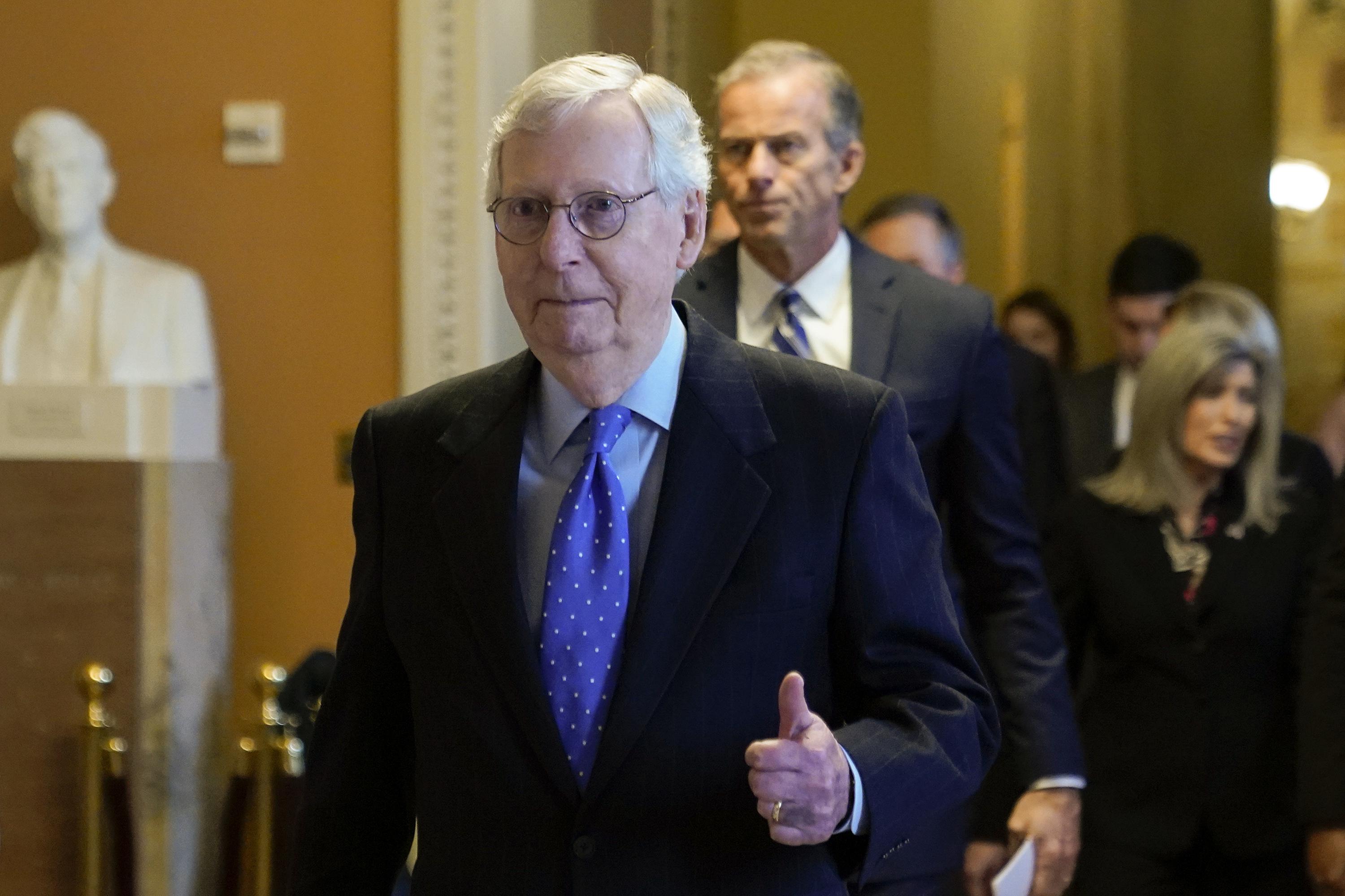 McConnell reelected Senate GOP leader: ‘Not going anywhere’ – The Associated Press
