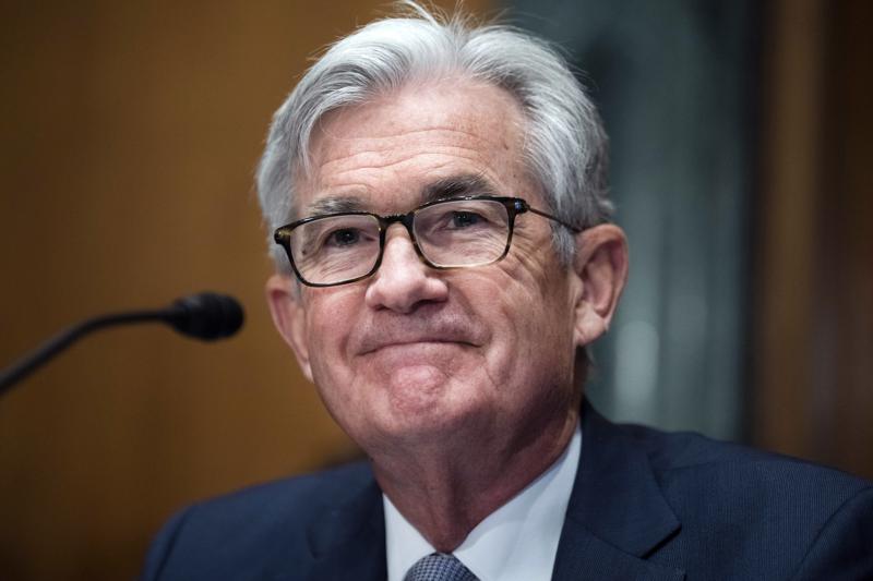 FILE- Federal Reserve Chairman Jerome Powell testifies before the Senate Banking Committee hearing, on March 3, 2022 on Capitol Hill in Washington. Powell isn't as cheerful about the most robust job market the nation has experienced in recent history, and he and is thinking a little differently than most people about the strong U.S. job market these days. On Thursday, April 20, he described it as “extremely, historically” tight and “unsustainably hot."(Tom Williams/Pool Photo via AP, File)