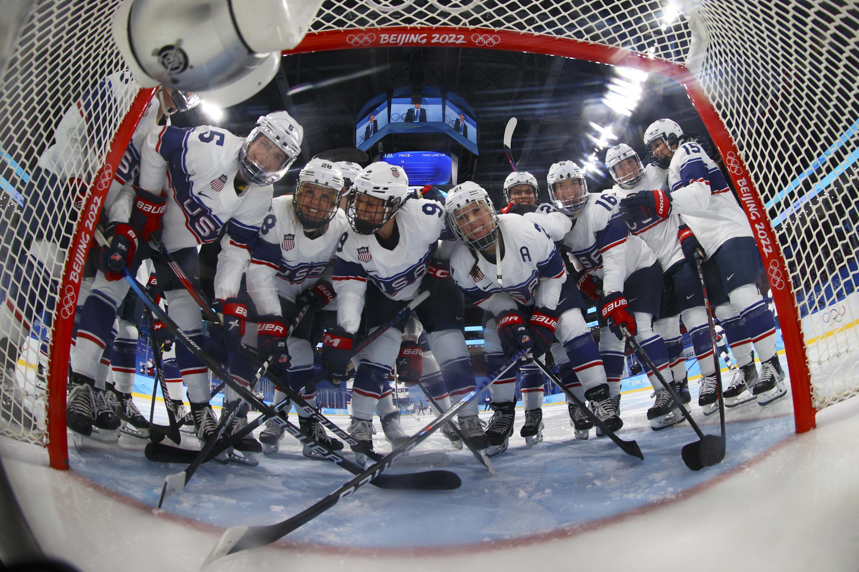 Usa Vs Canada Womens Olympic Hockey