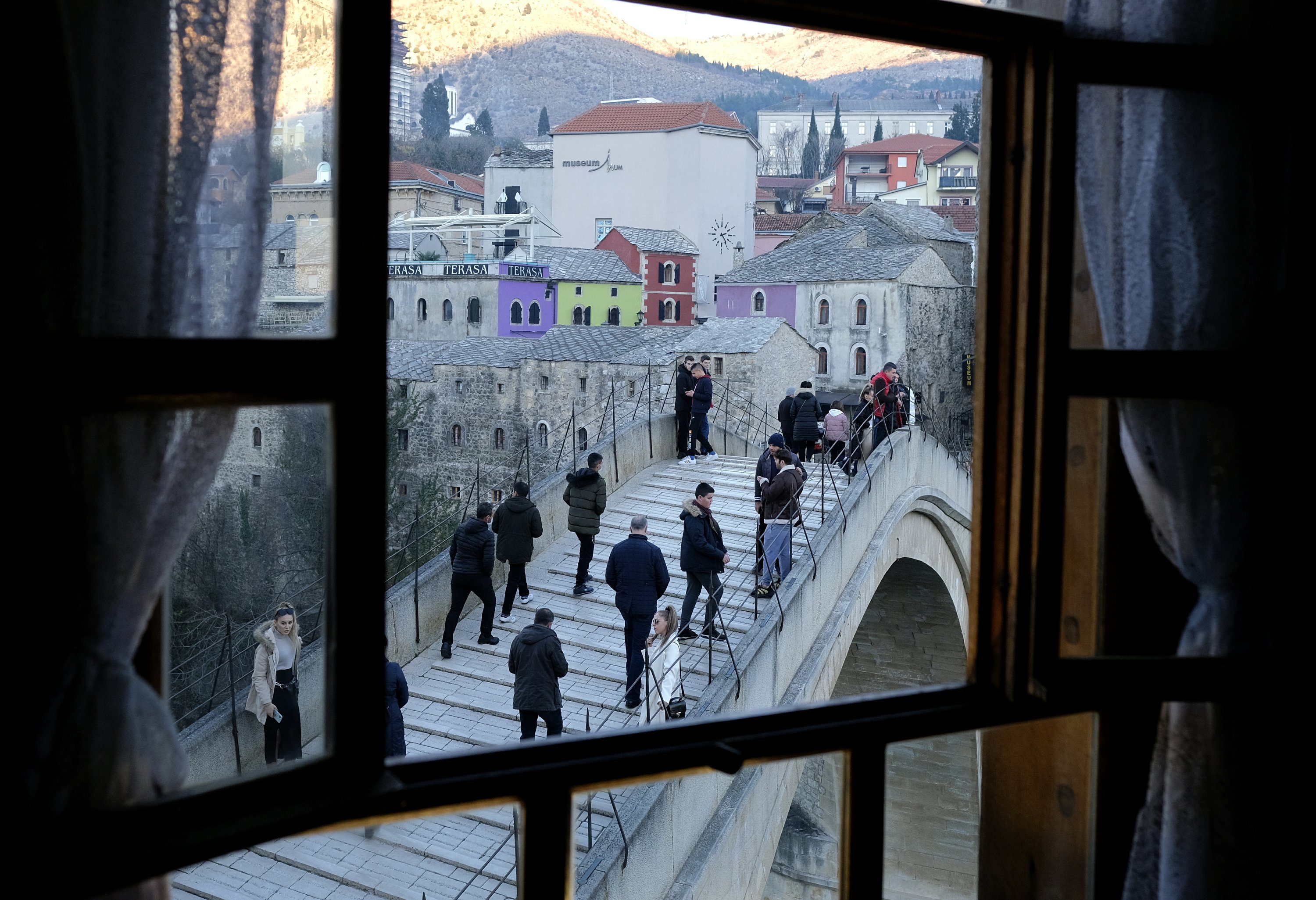 The Bosnian town of Mostar is holding its first local elections in 12 years