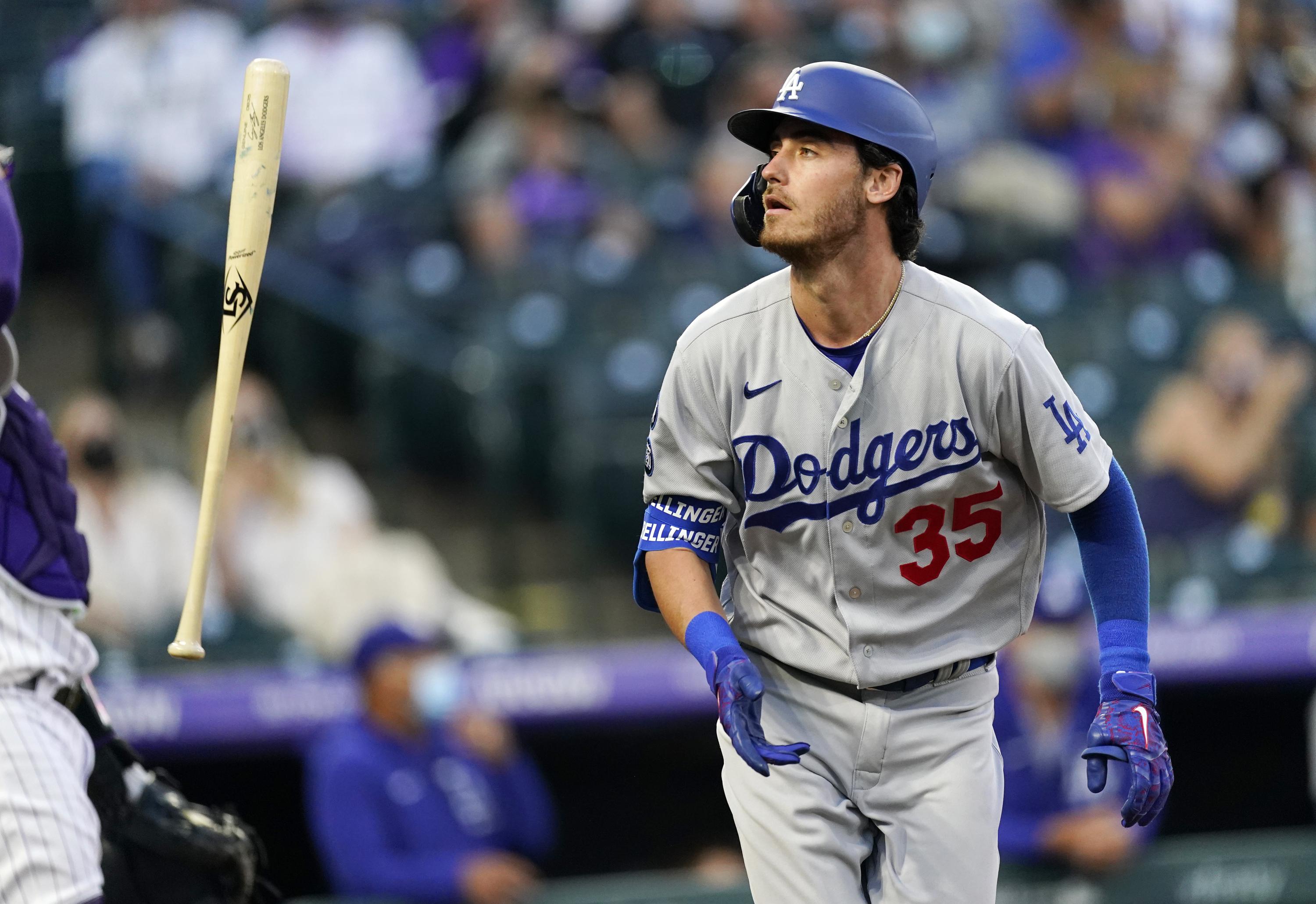 Cody Bellinger returns to the Dodgers lineup.