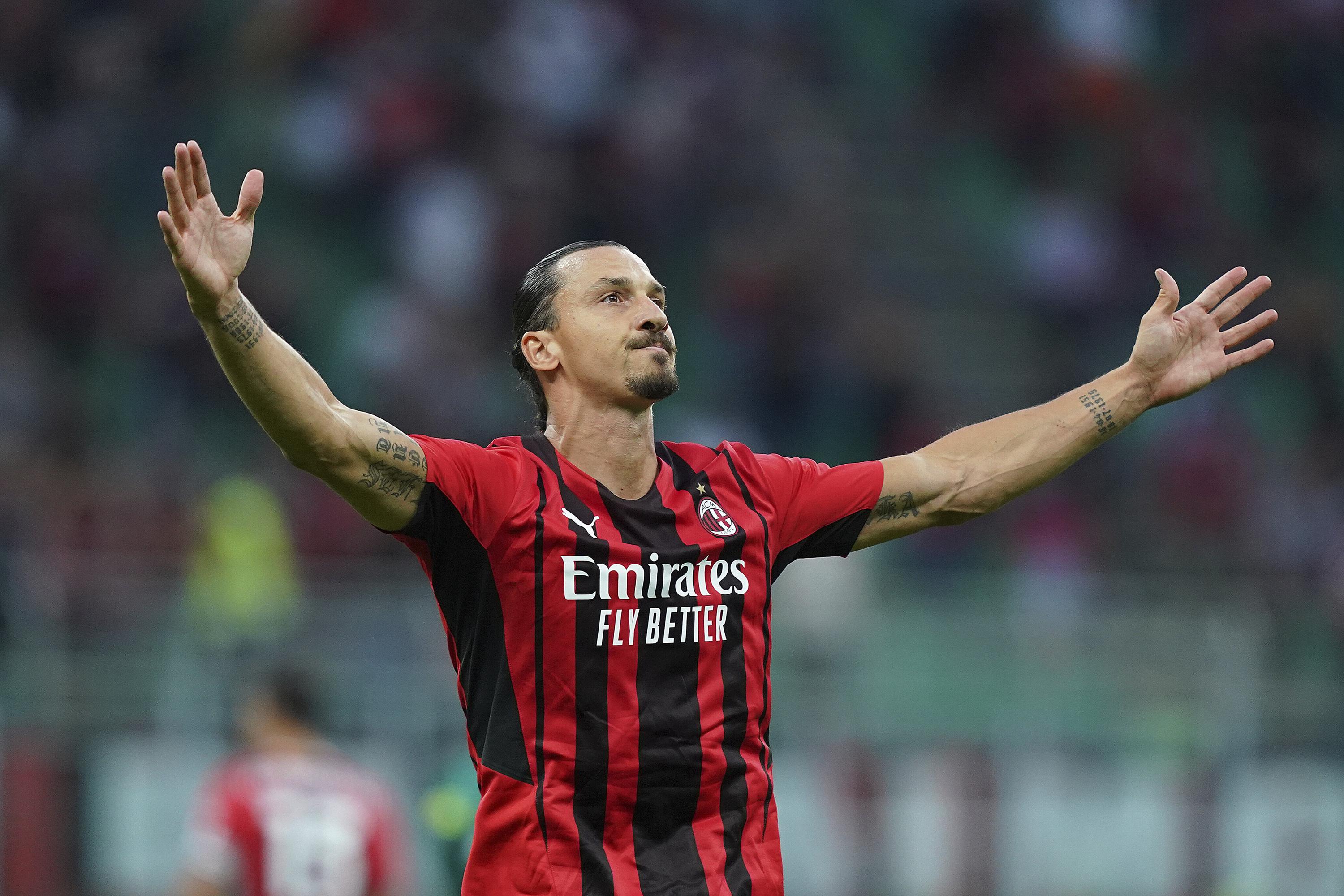 Udover Broderskab Mesterskab Ibrahimović scores after 7 minutes as AC Milan stays perfect | AP News
