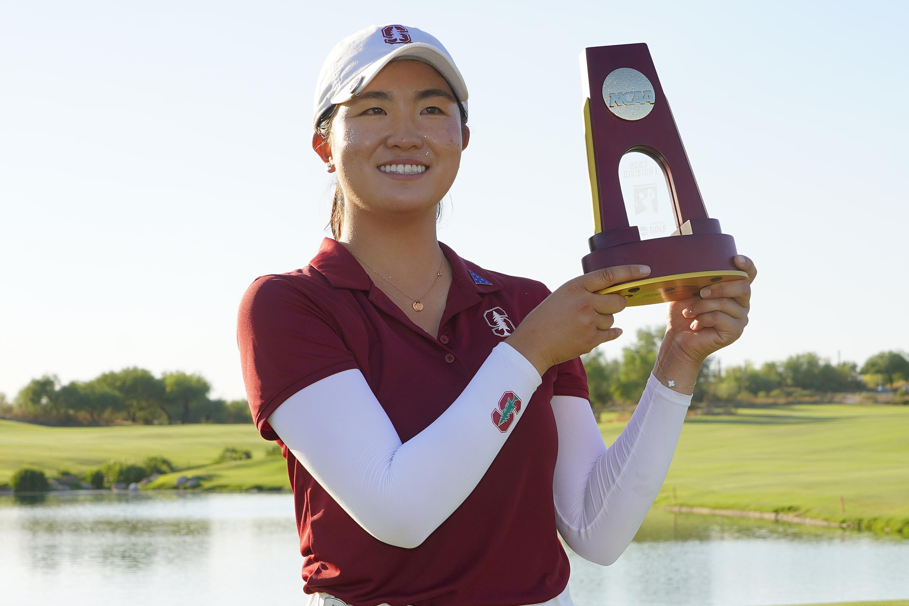 Rose Zhang breaks record for total weeks at No. 1 in WAGR