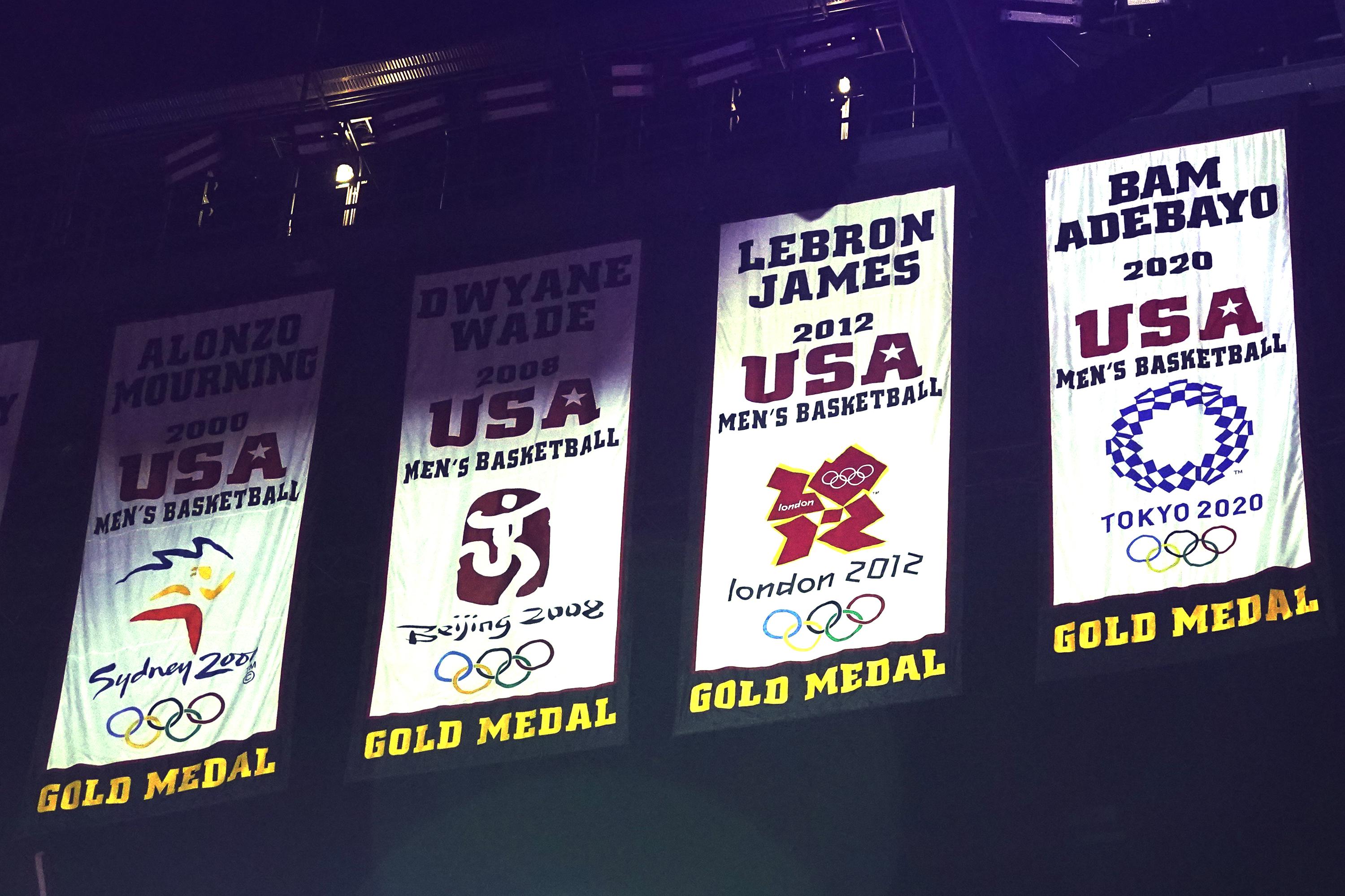 'Mission Heat unveil Adebayo's Olympic banner AP News