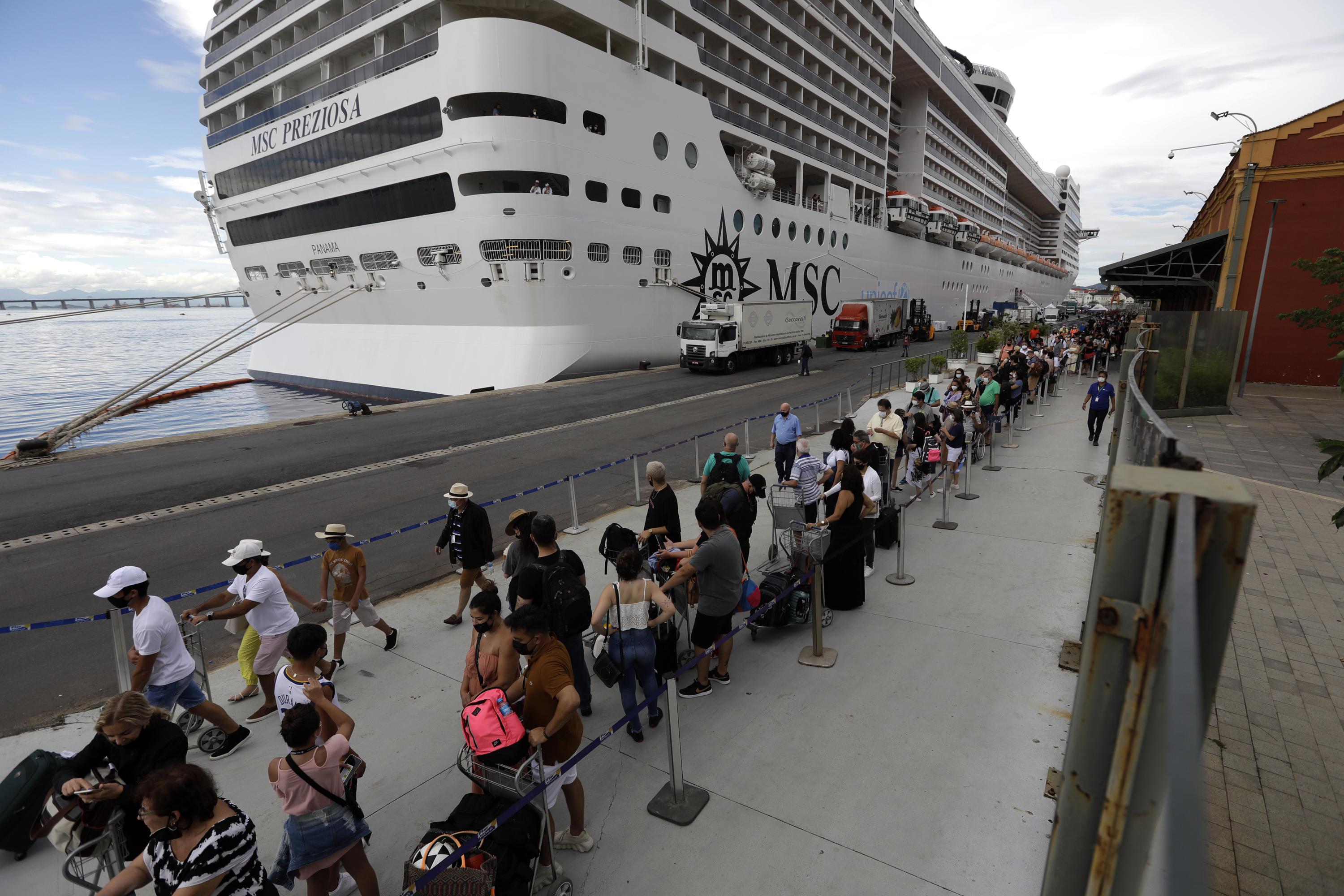 Cruise lines in Brazil extend COVID19 suspension by 2 weeks AP News
