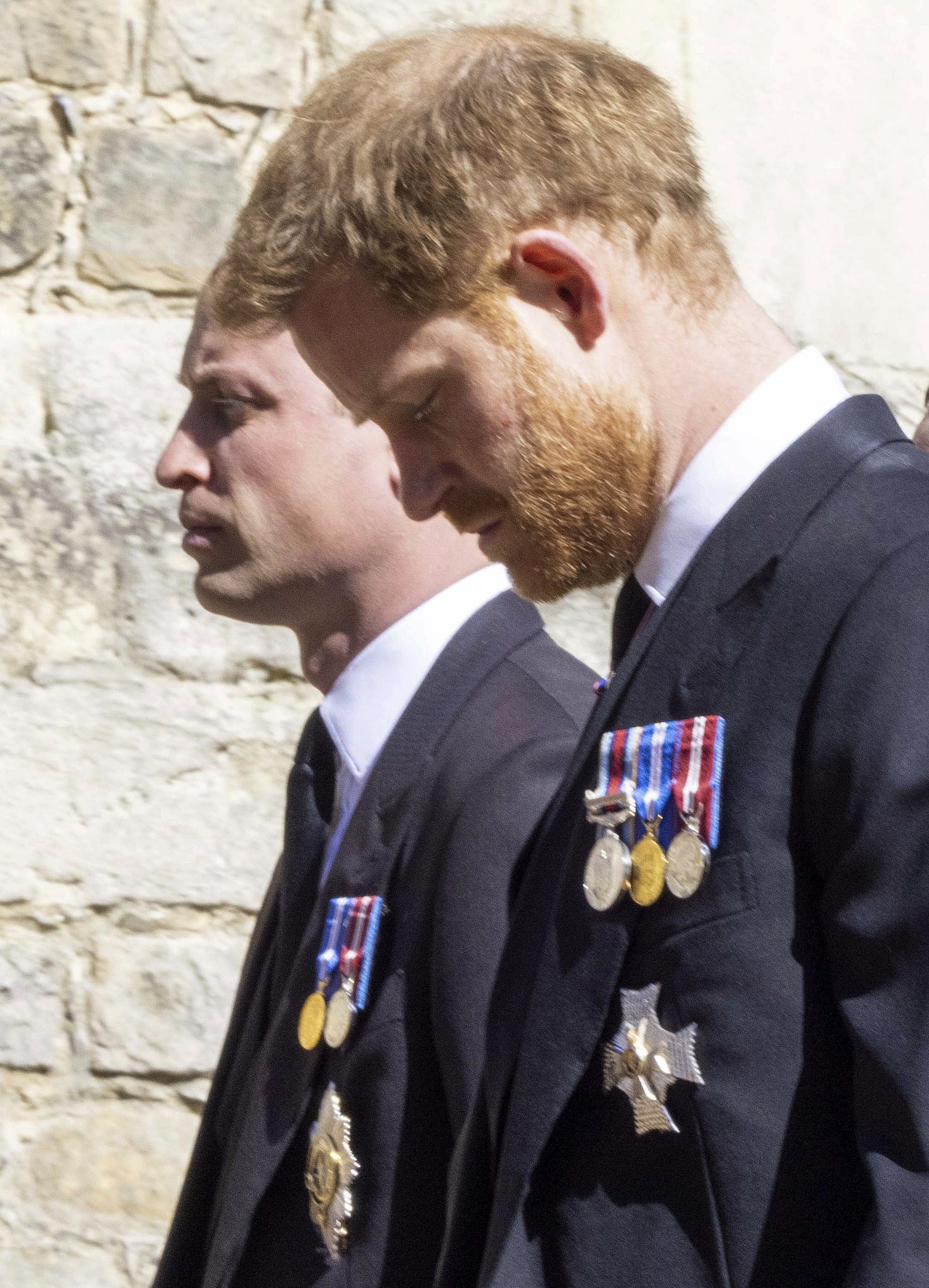 Harry William Seen Chatting Together After Royal Funeral